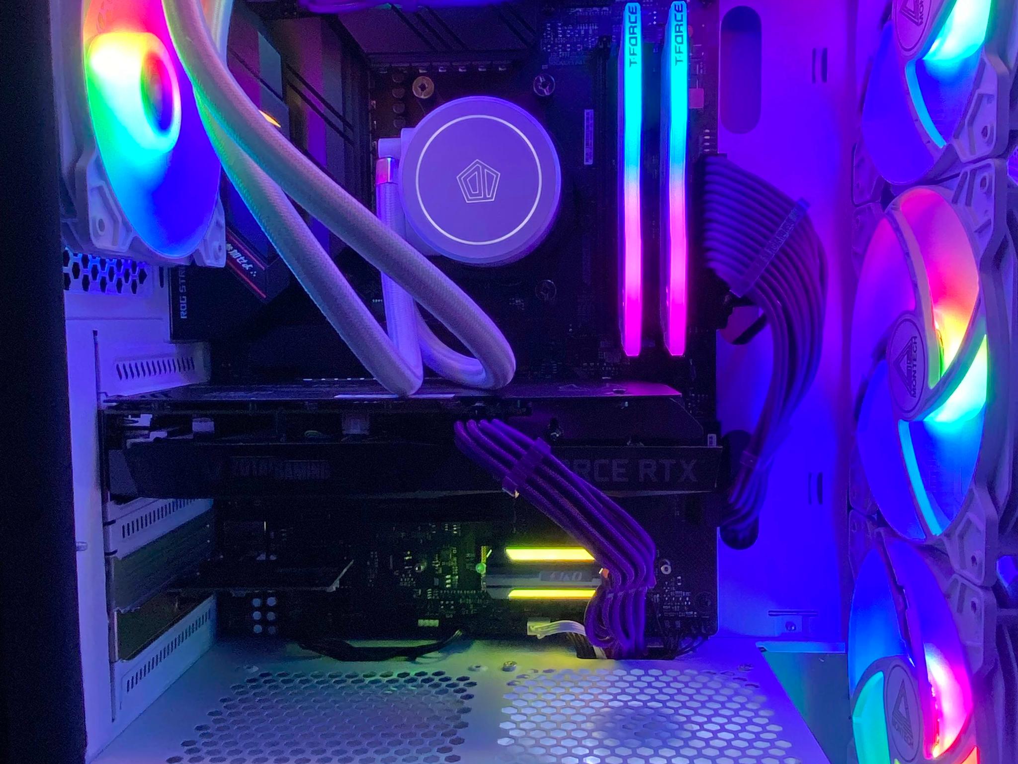 RGB GAMING WIFI PC - AMD RYZEN 5 5500 16GB RAM 3600 -1TB NVME M.2 SSD - RTX3060 OC
