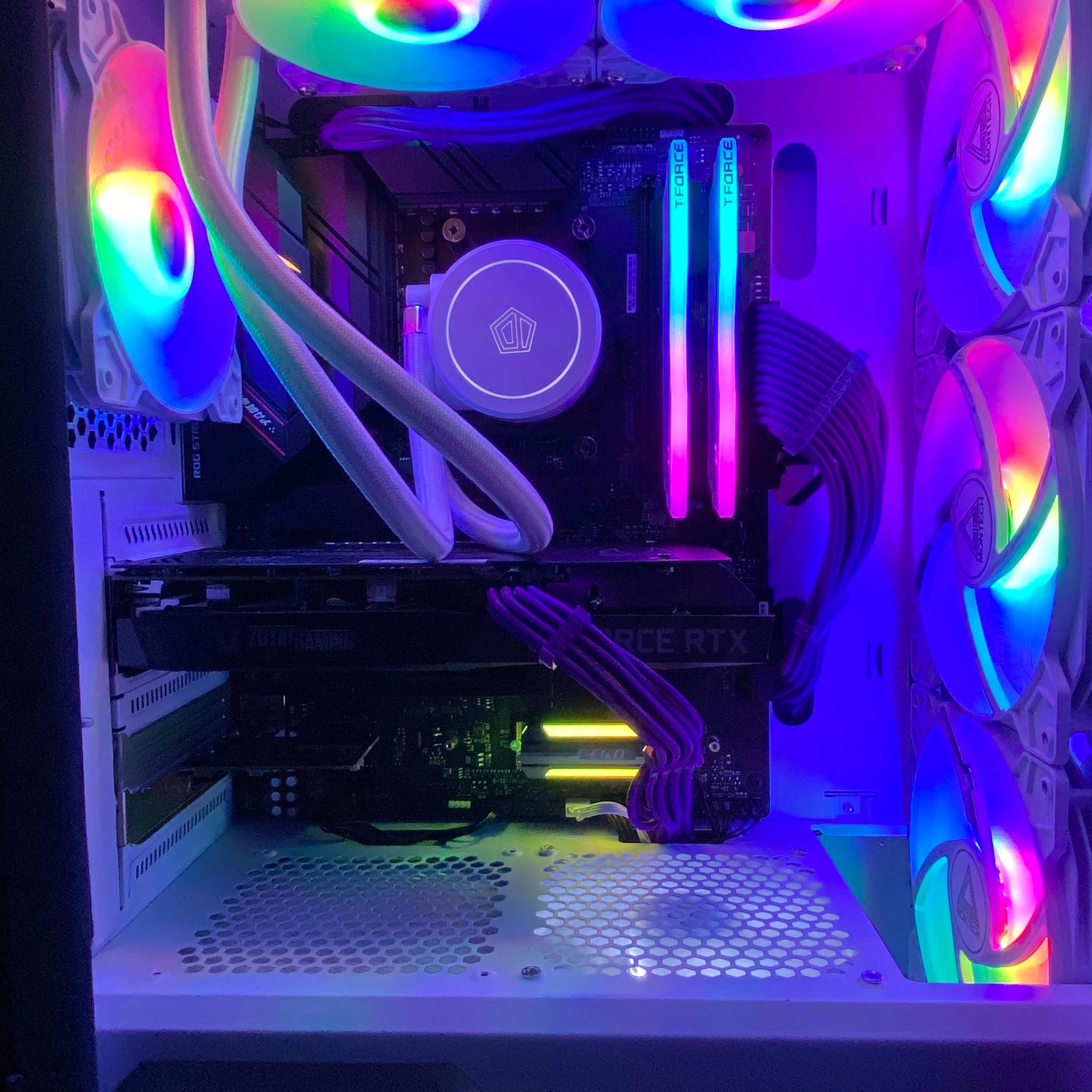 RGB GAMING WIFI PC - AMD RYZEN 5 5500 16GB RAM 3600 -1TB NVME M.2 SSD - RTX3060 OC