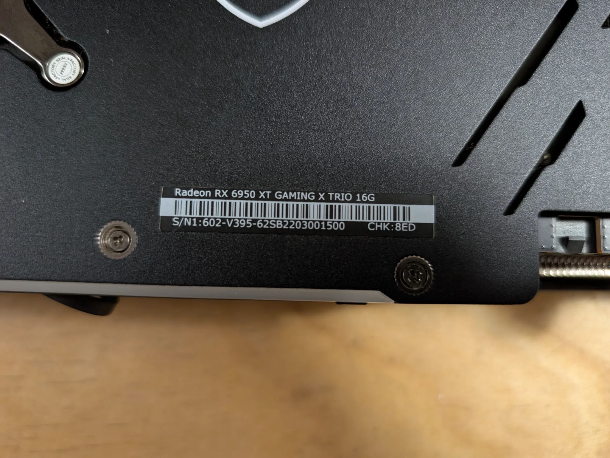 MSI AMD RX 6950 XT 16GB