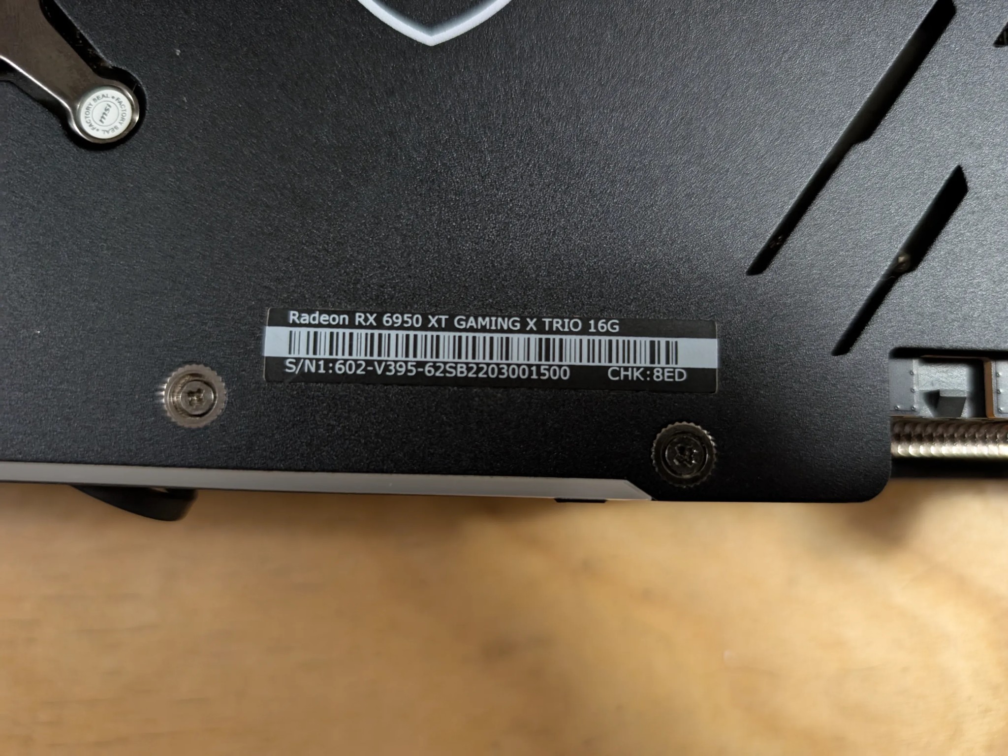 MSI AMD RX 6950 XT 16GB