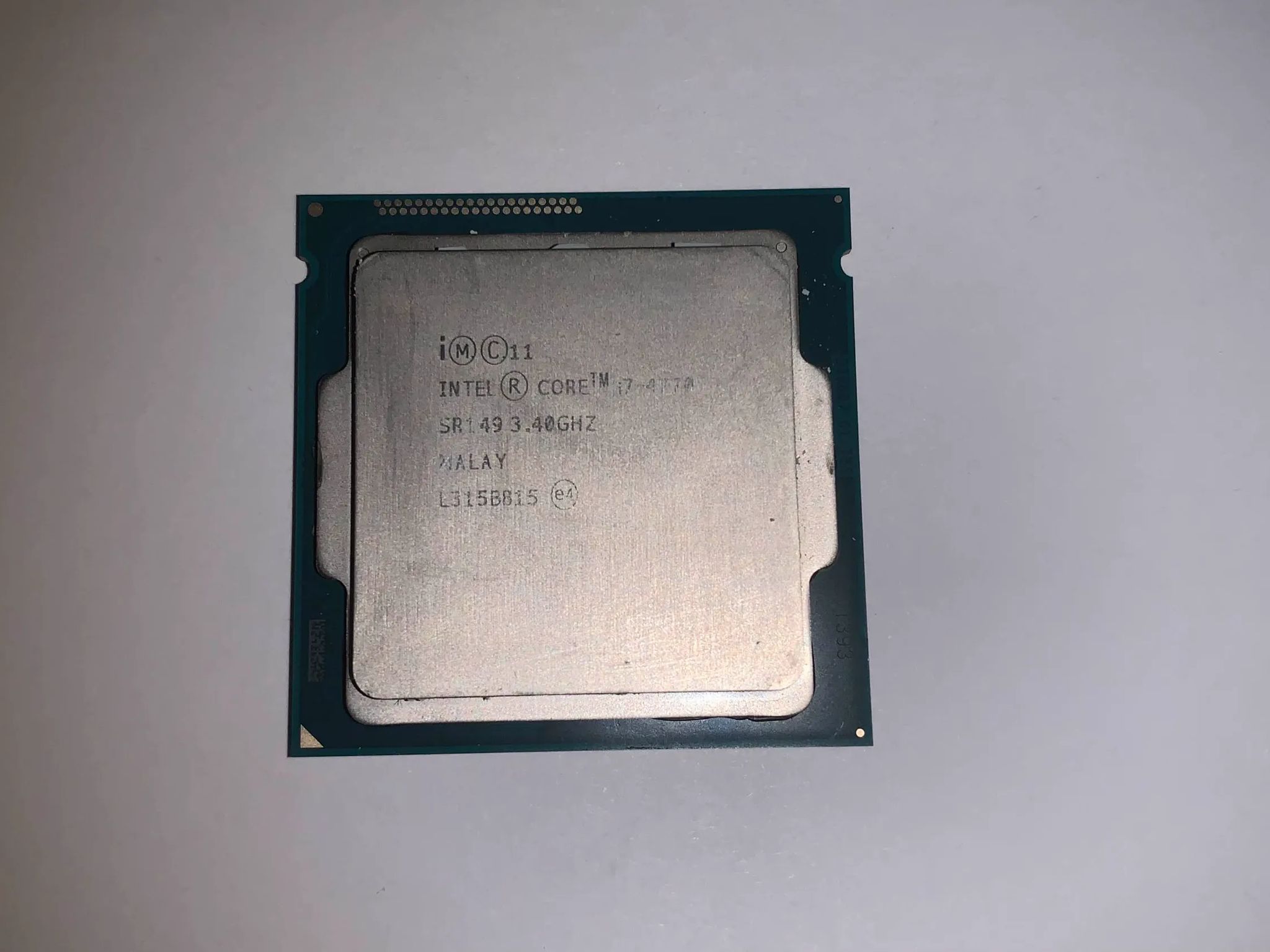 Intel i7 4770K