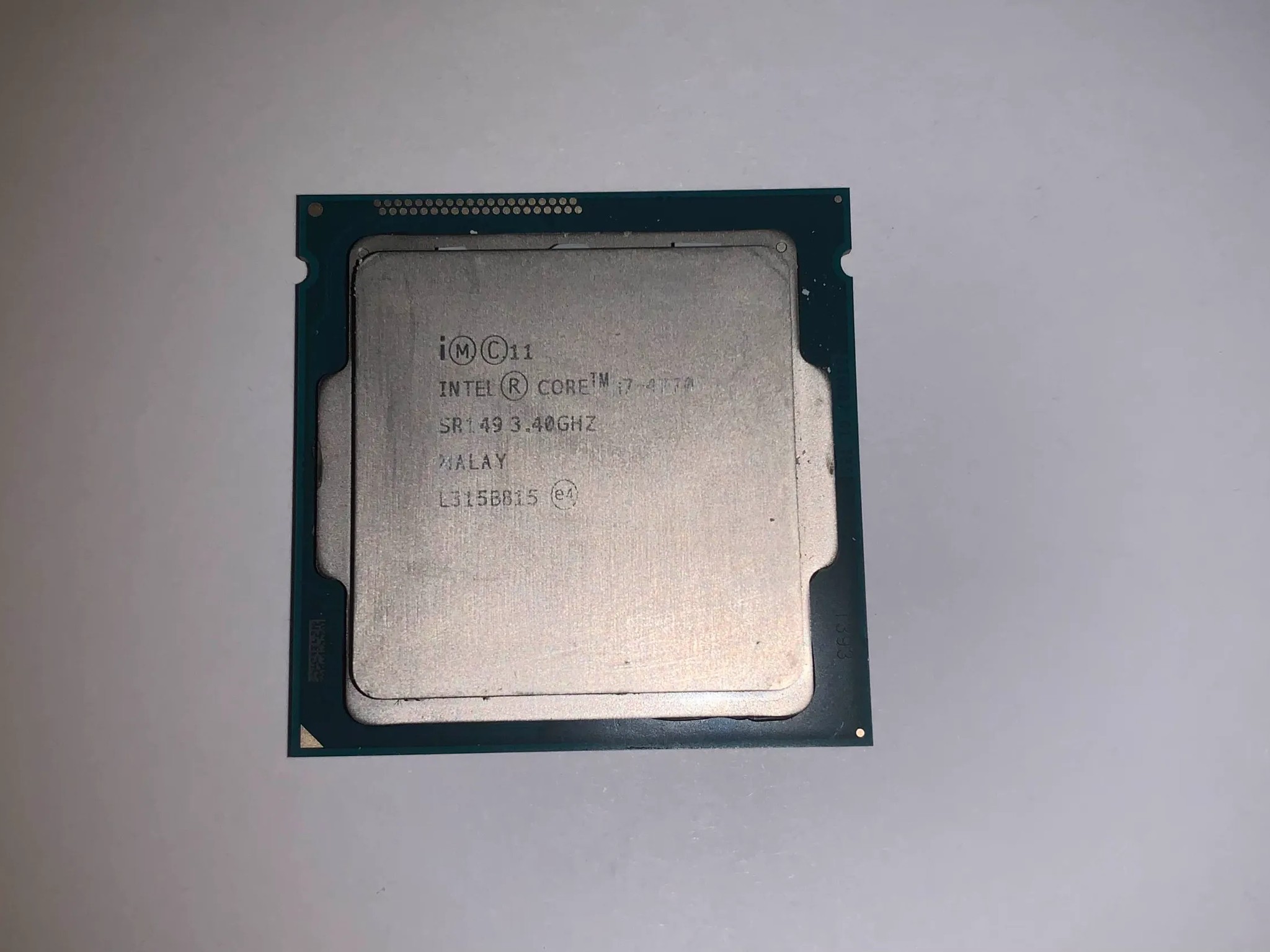 Intel i7 4770K