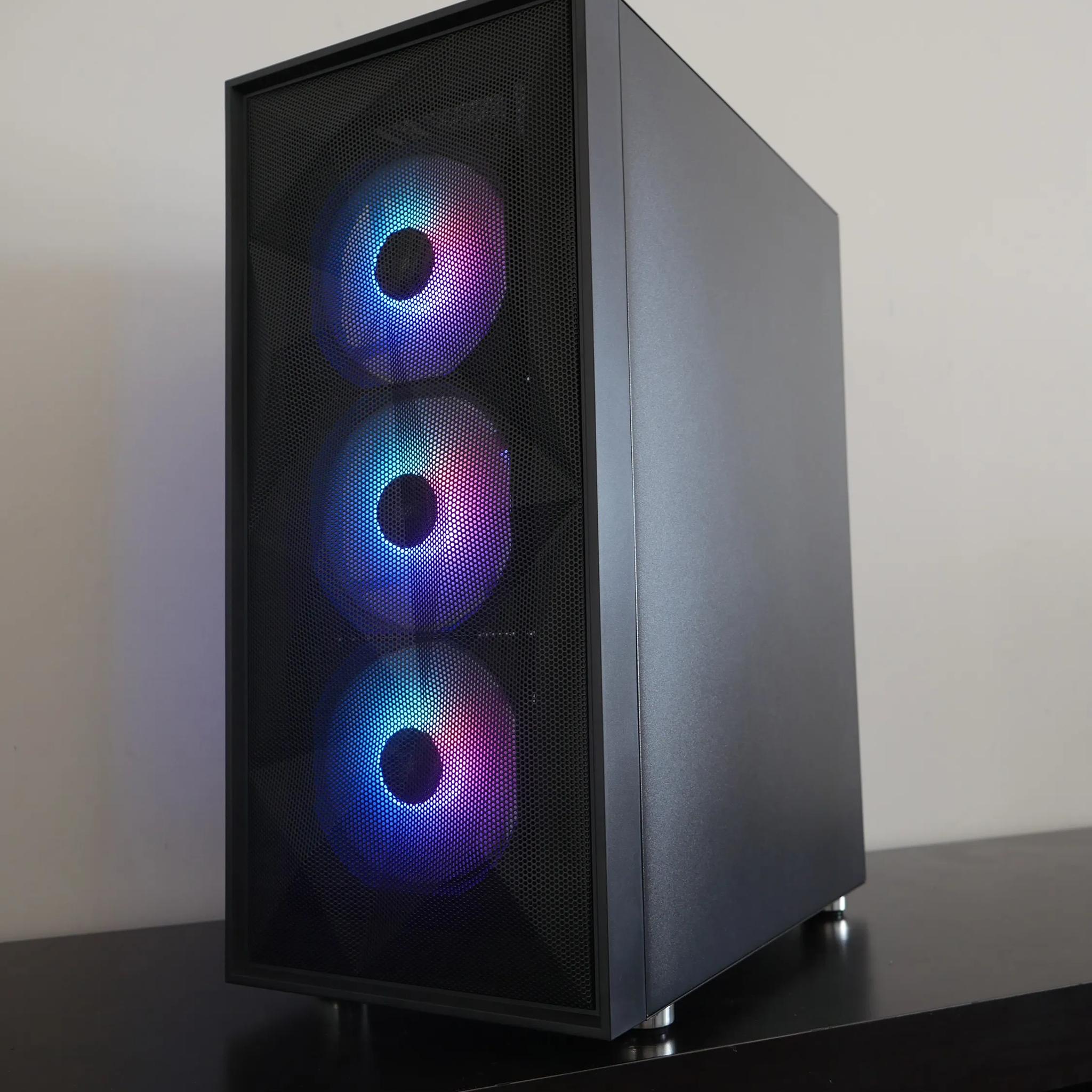 Gaming Computer PC Ryzen 5 5600G 16GB RAM 512GB NVMe SSD Vega 11 Graphics Windows 11 Pro WIFI/BT RGB
