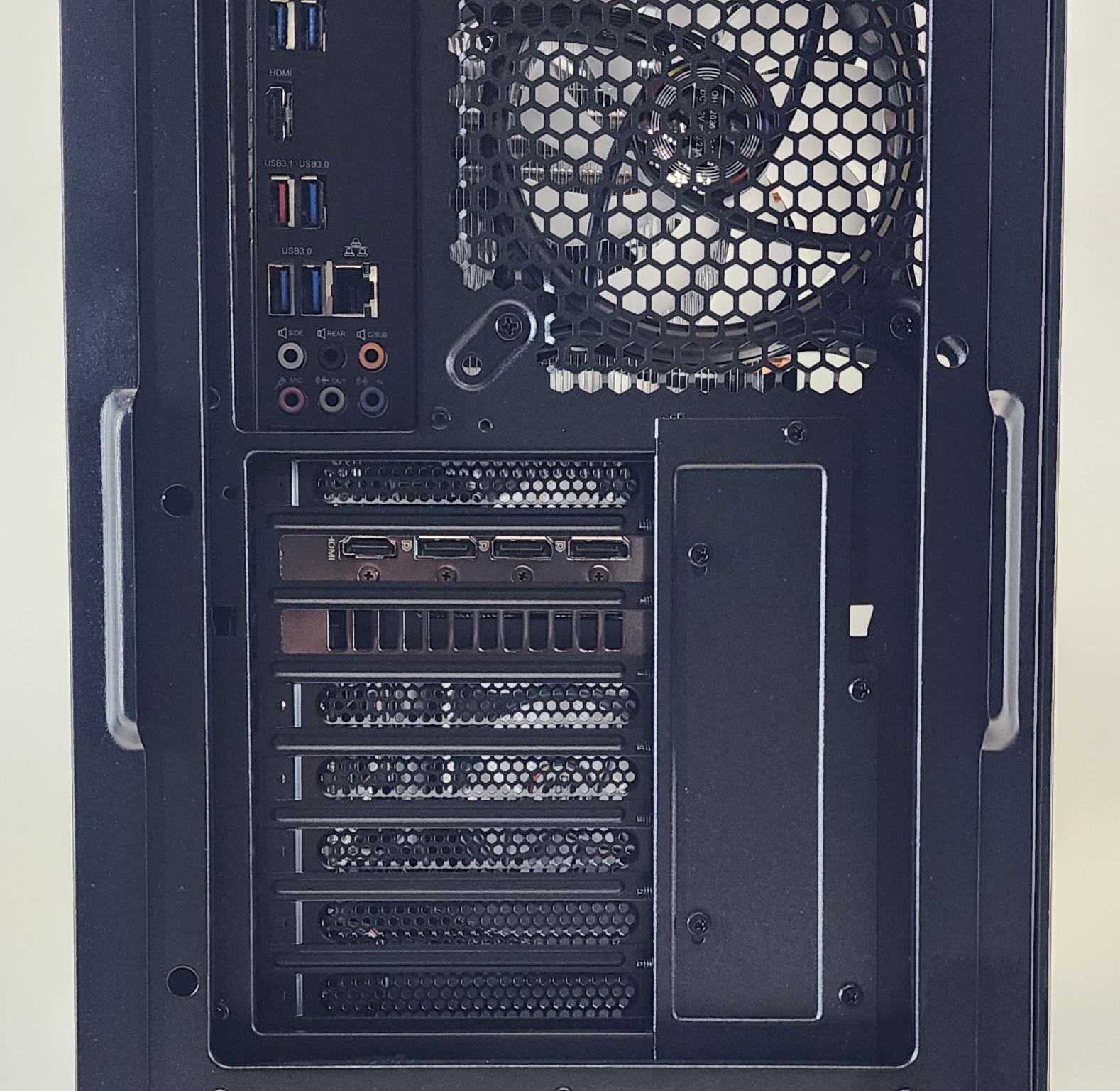 Gaming PC i7-8700K 16GB RAM 500GB SSD RTX 3060 12GB Windows 11 Computer