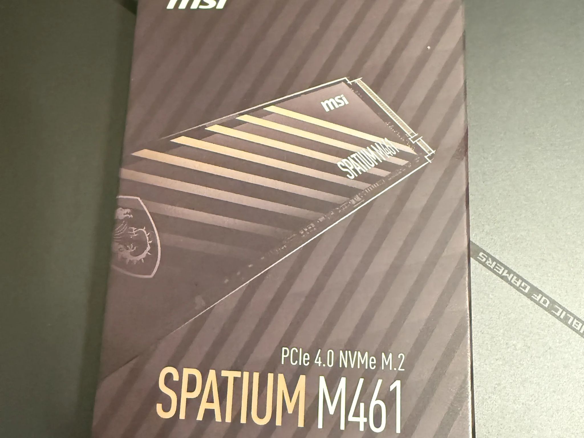 MSI SPATIUM M461 PCIe 4.0 NVMe M.2 2TB SSD