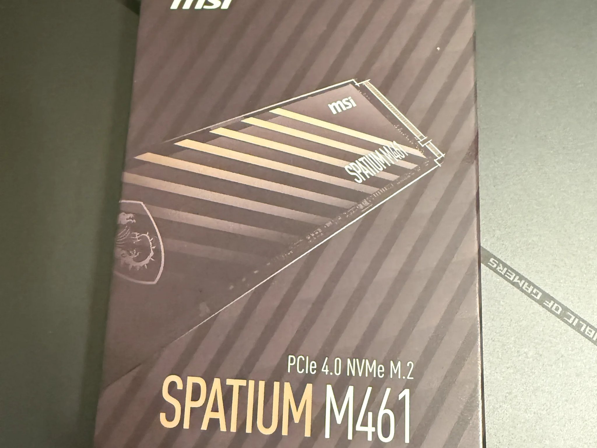 MSI SPATIUM M461 PCIe 4.0 NVMe M.2 2TB SSD