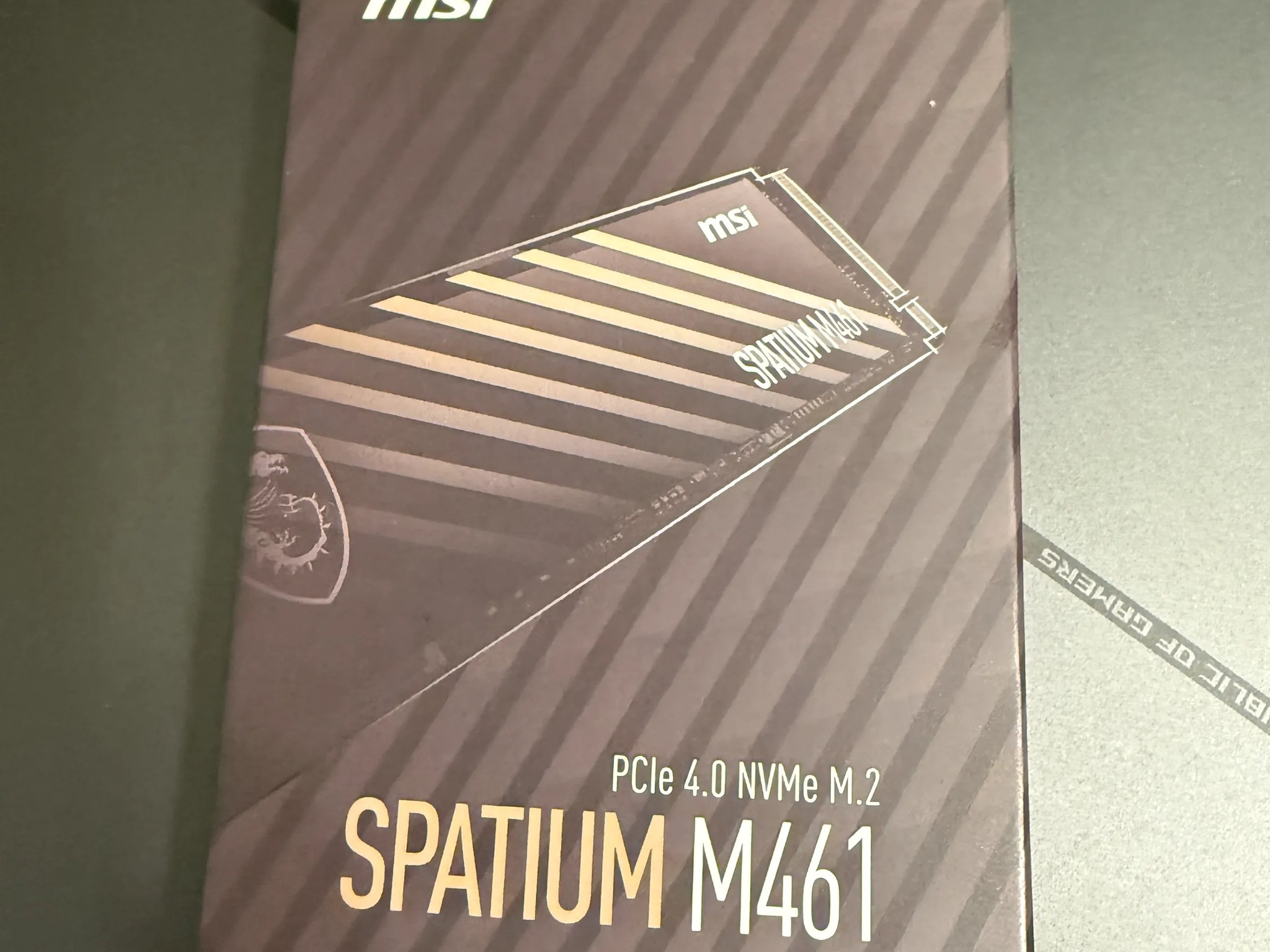 MSI SPATIUM M461 PCIe 4.0 NVMe M.2 2TB SSD