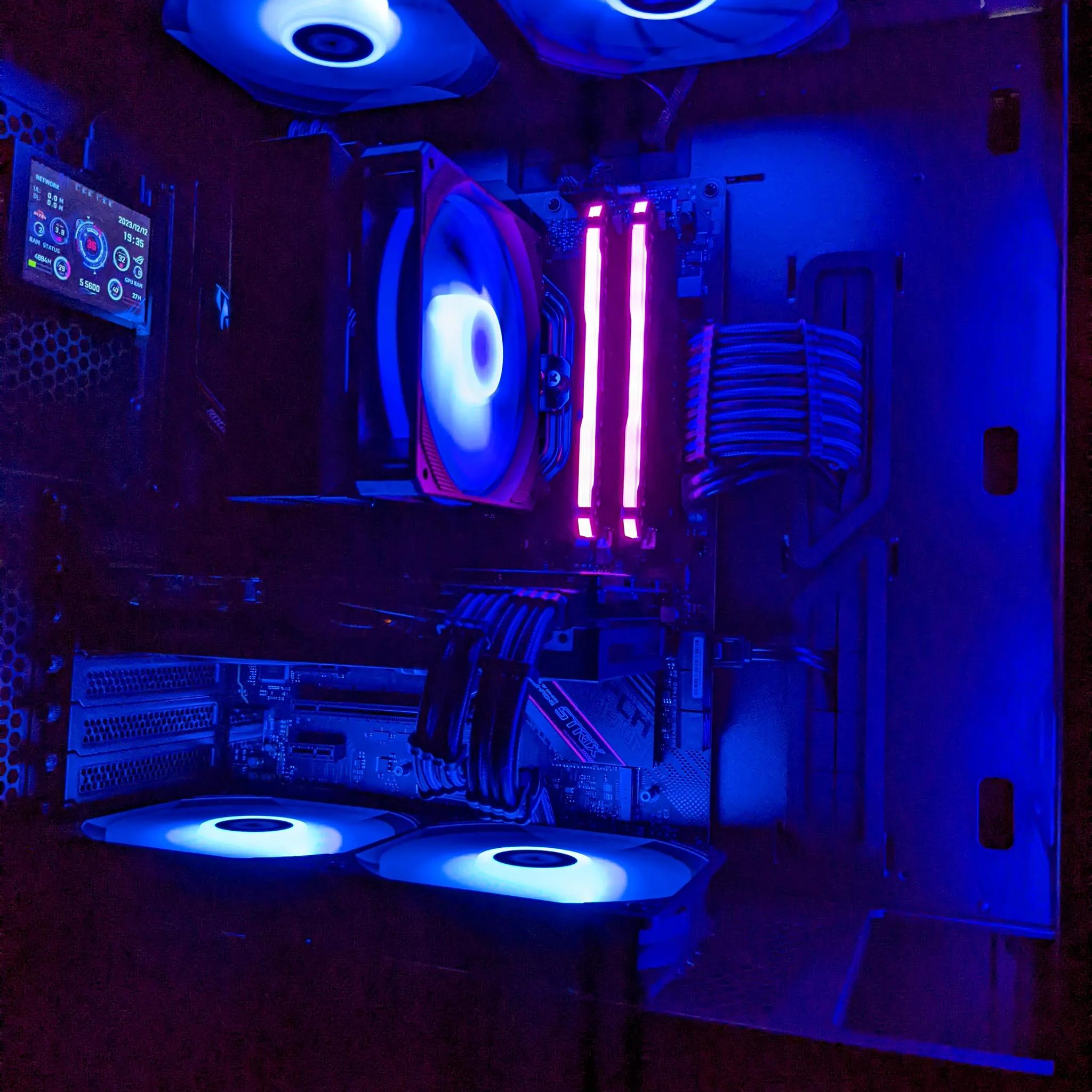 🔵🥷Blue/ShiNobi | RX6700XT 12GB| Ryzen 5 @4.2GHz|16GB Vengeace DDR4 (ARGB)| 1TB NVMe SSD| Windows 11