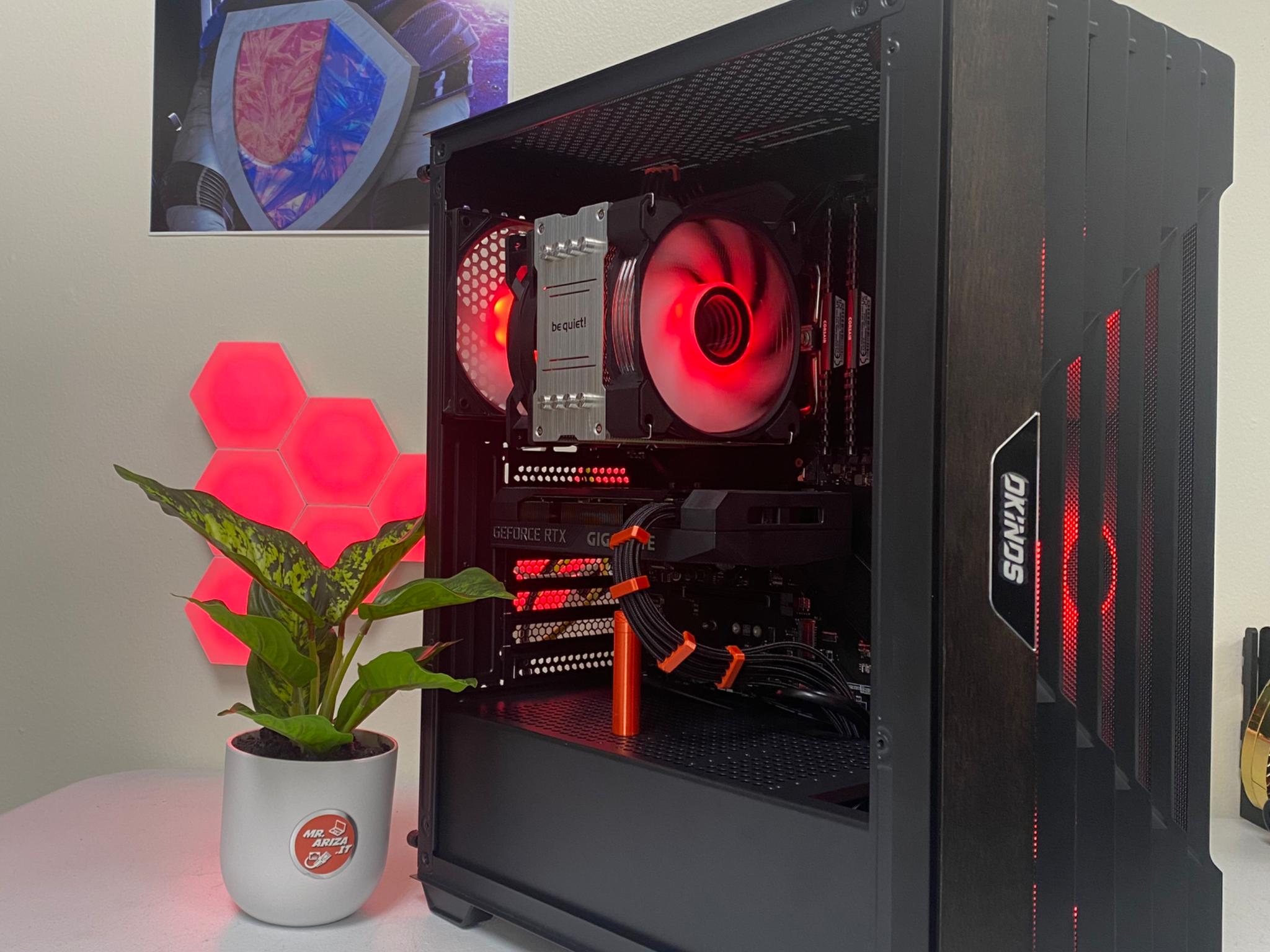 🌈 "Oak Forge RGB" Gaming PC – Style, Silence, and RTX 3060 Power! 🎮🌳