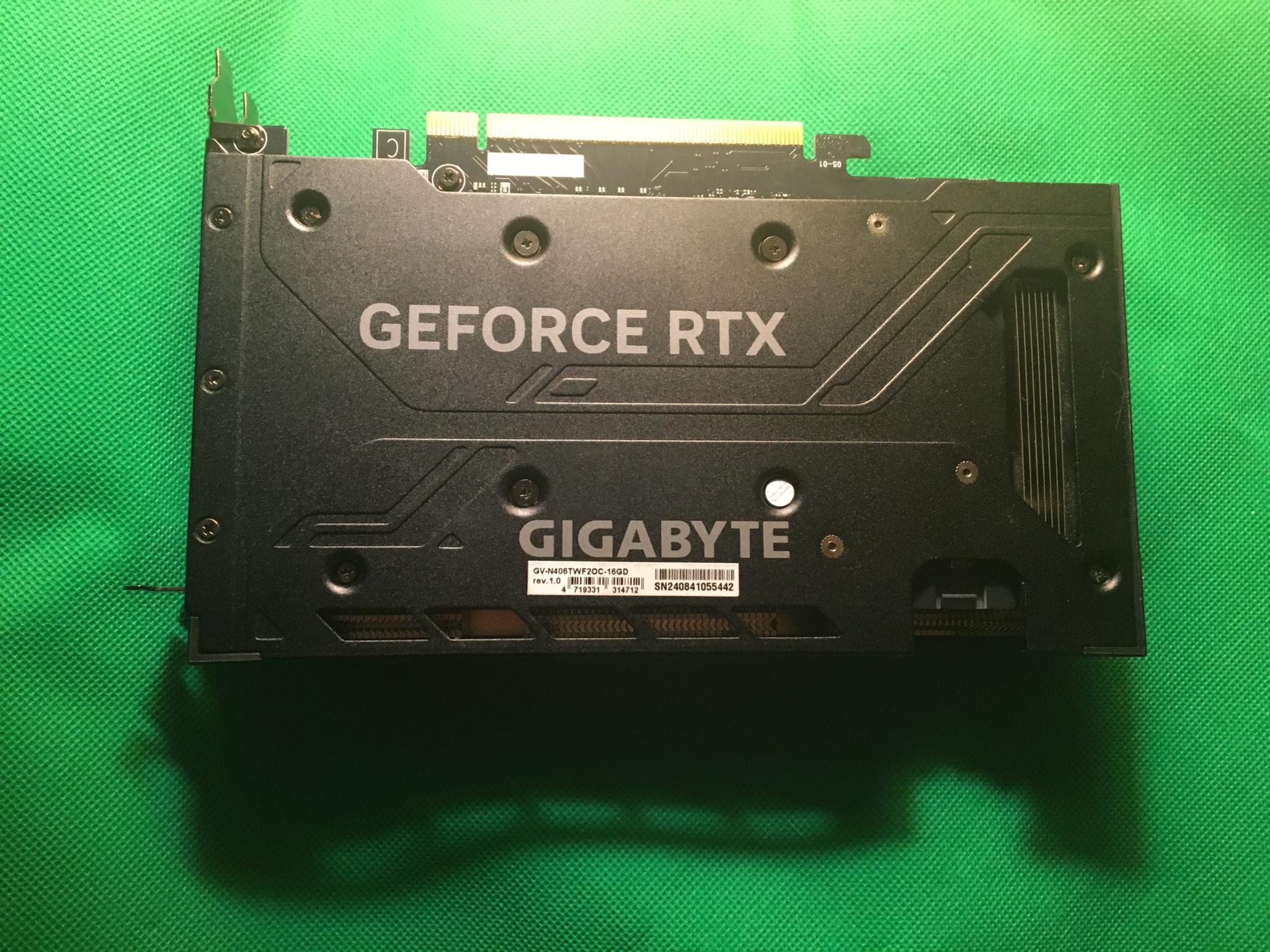 Gigabyte WindForce Oc 4060Ti 16Gig Vram