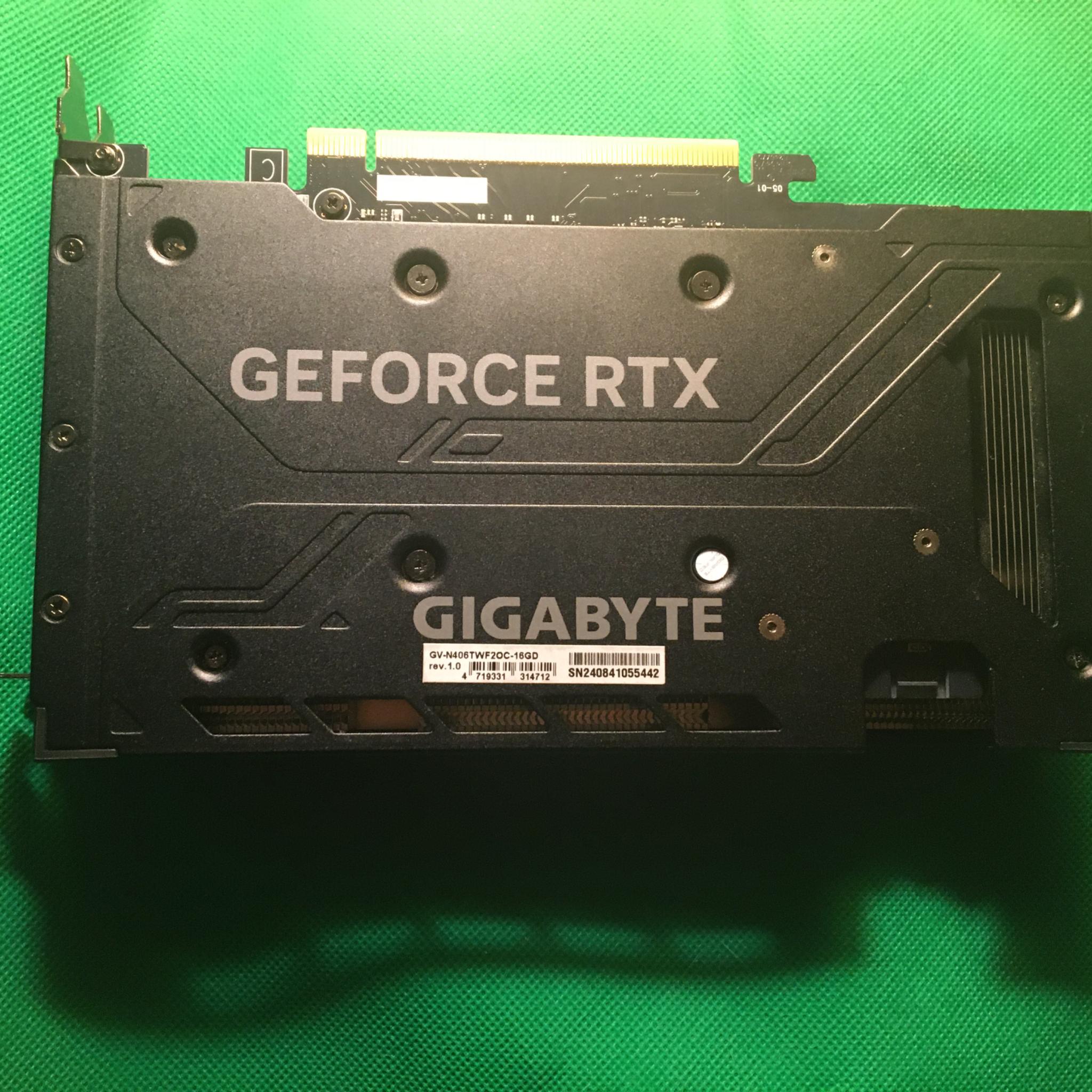 Gigabyte WindForce Oc 4060Ti 16Gig Vram