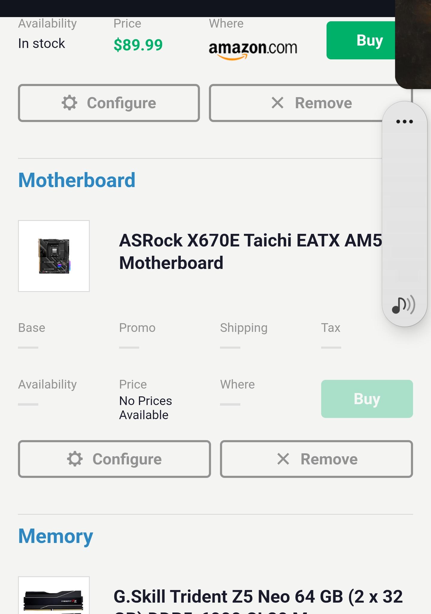 Ssd and mother board for guy buying together