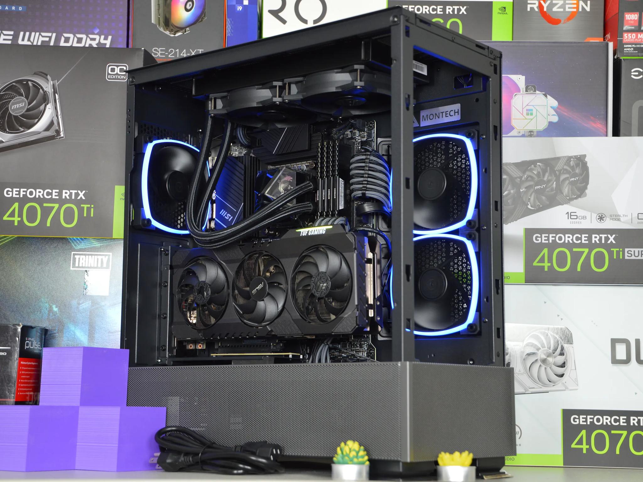 ⚫♞| RTX 3080 10GB| INTEL i5-12600K | 32 GB DDR4 RAM | 1.5TB GEN3 & GEN4 NVME | Dark Knight |