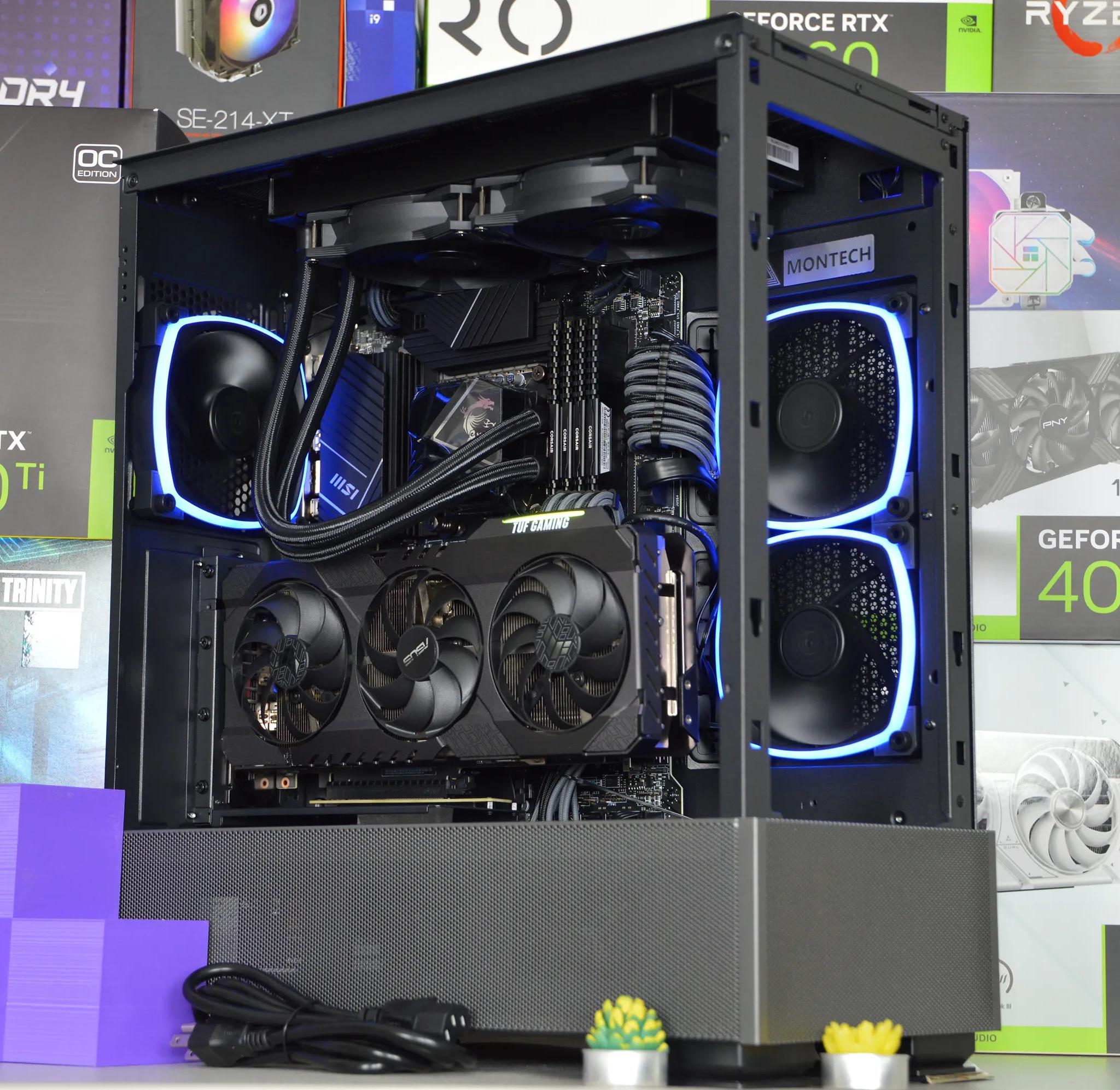 ⚫♞| RTX 3080 10GB| INTEL i5-12600K | 32 GB DDR4 RAM | 1.5TB GEN3 & GEN4 NVME | Dark Knight |