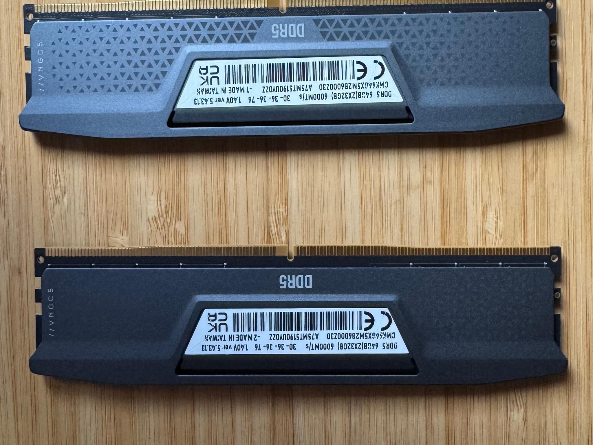 CORSAIR Vengeance DDR5 64GB (2x32GB) DDR5 Memory