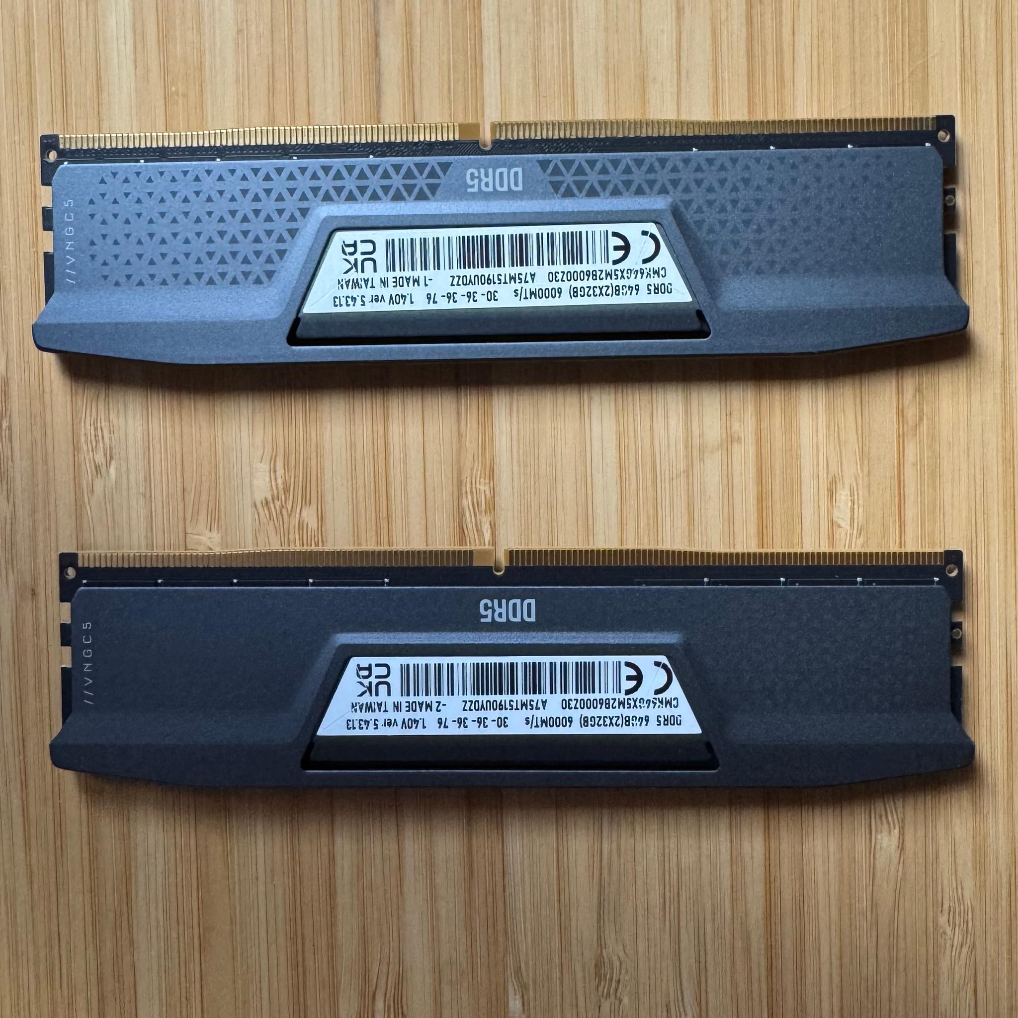 CORSAIR Vengeance DDR5 64GB (2x32GB) DDR5 Memory