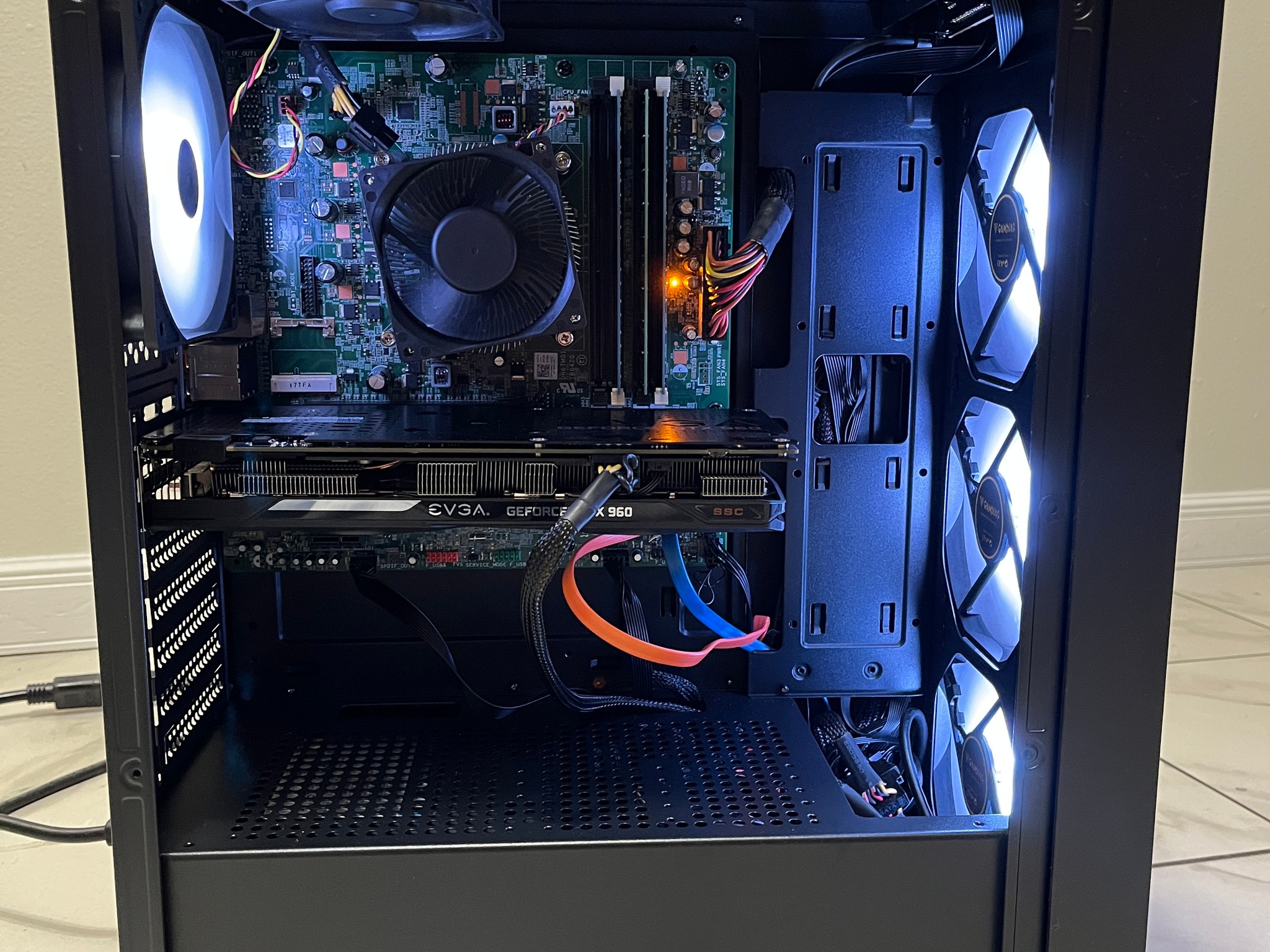 Super Budget Gaming PC - Intel i7-2600, NVDIA GTX 960 4GB, 12GB RAM, 750GB Storage, w/ Wi-Fi & BT