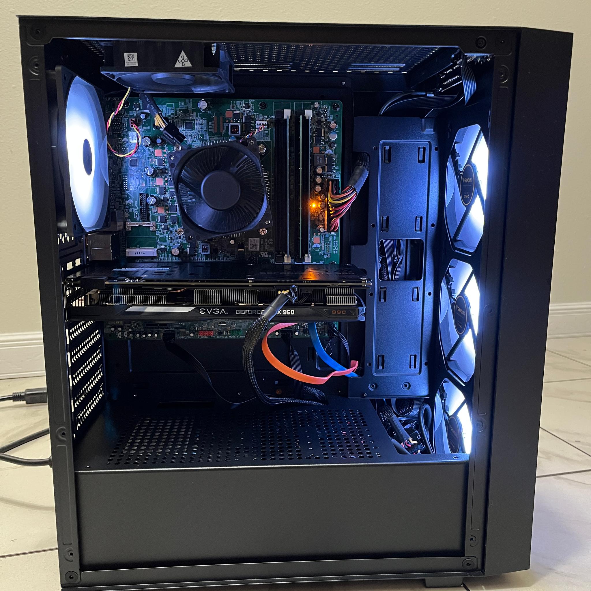 Super Budget Gaming PC - Intel i7-2600, NVDIA GTX 960 4GB, 12GB RAM, 750GB Storage, w/ Wi-Fi & BT
