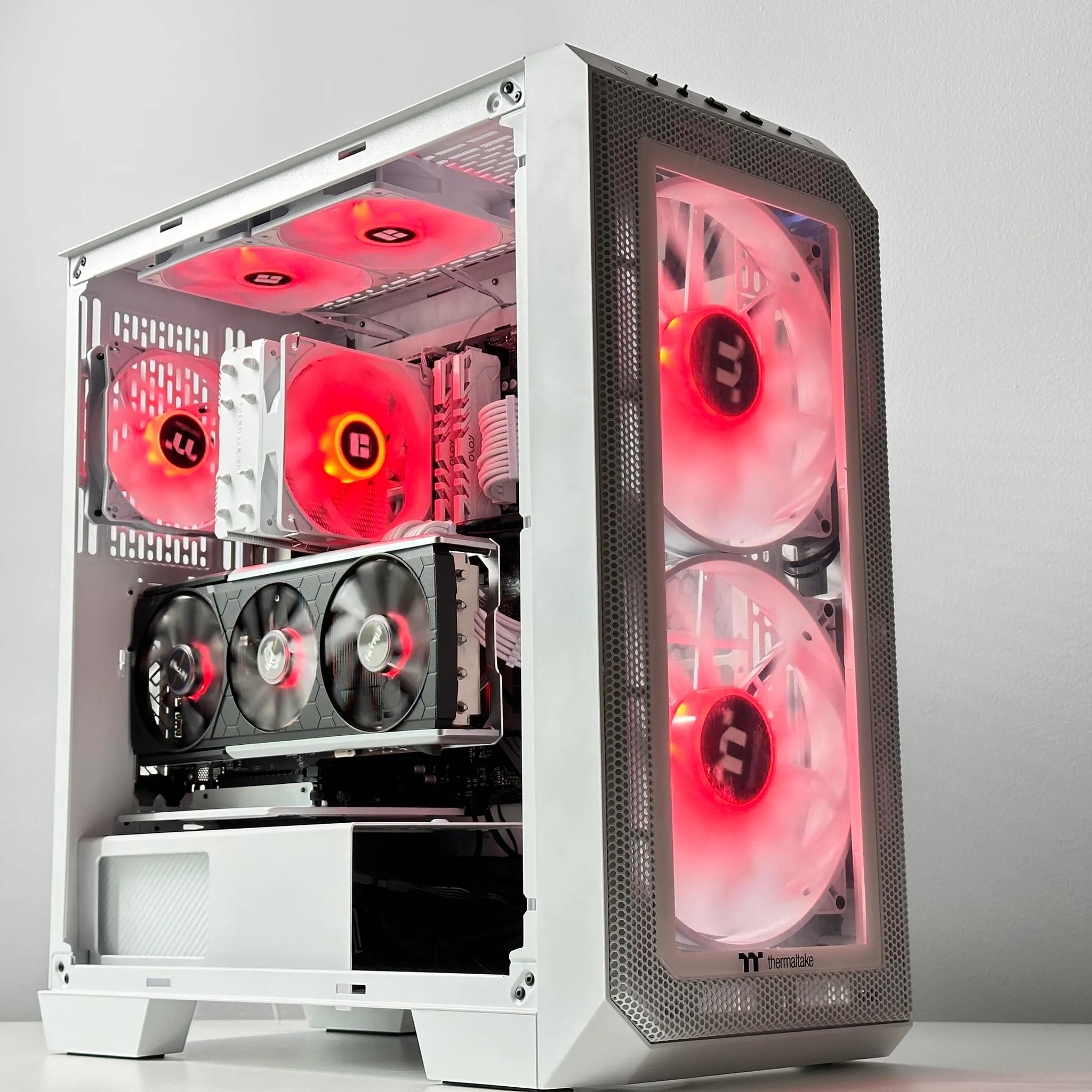 🌨️View 300🌨️AMD RX 5700 XT 8GB❄️Ryzen 5 5600X❄️16GB DDR4❄️1TB SSD NVME