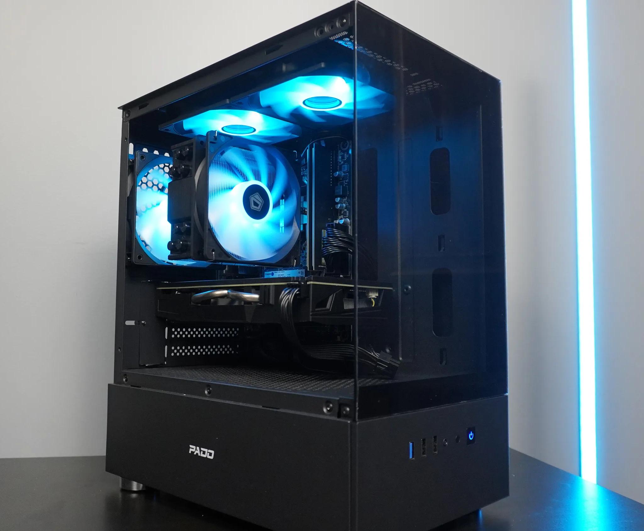 🖤STEALTH🖤 1080p Value MACHINE 🧡RX 580 8gb 🧡Ryzen 5 4500 | 1TB NVME | 16GB DDR4 | WIFI
