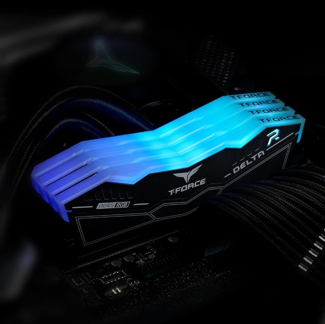 64GB (2x32GB) 6000Mhz T-Force Delta RGB DDR5 PC5-48000 CL38