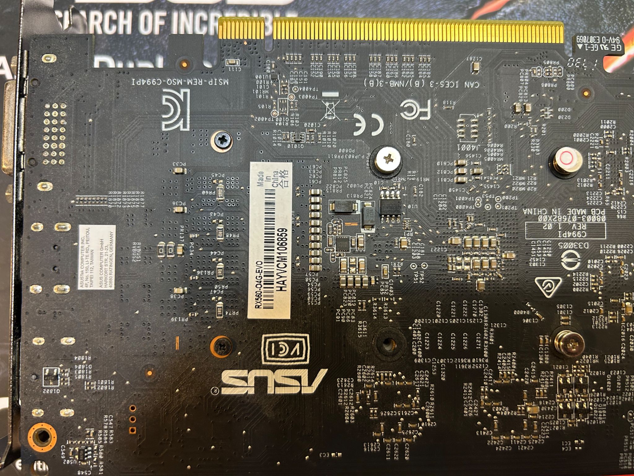 ASUS RX 560 4G