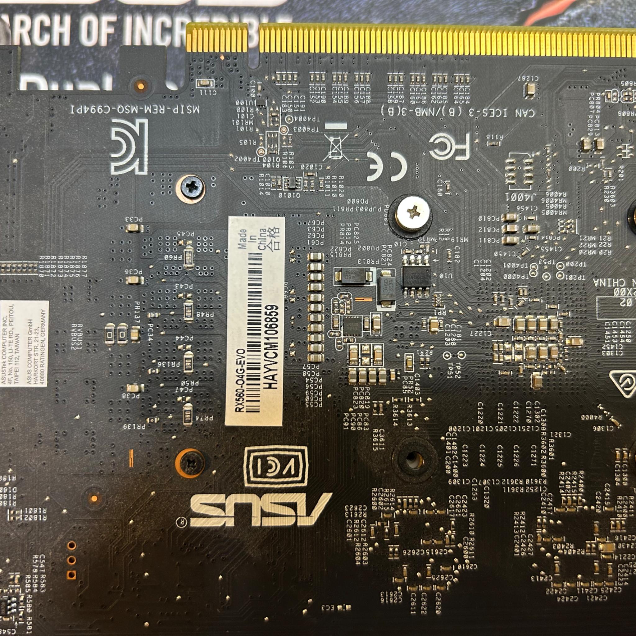 ASUS RX 560 4G