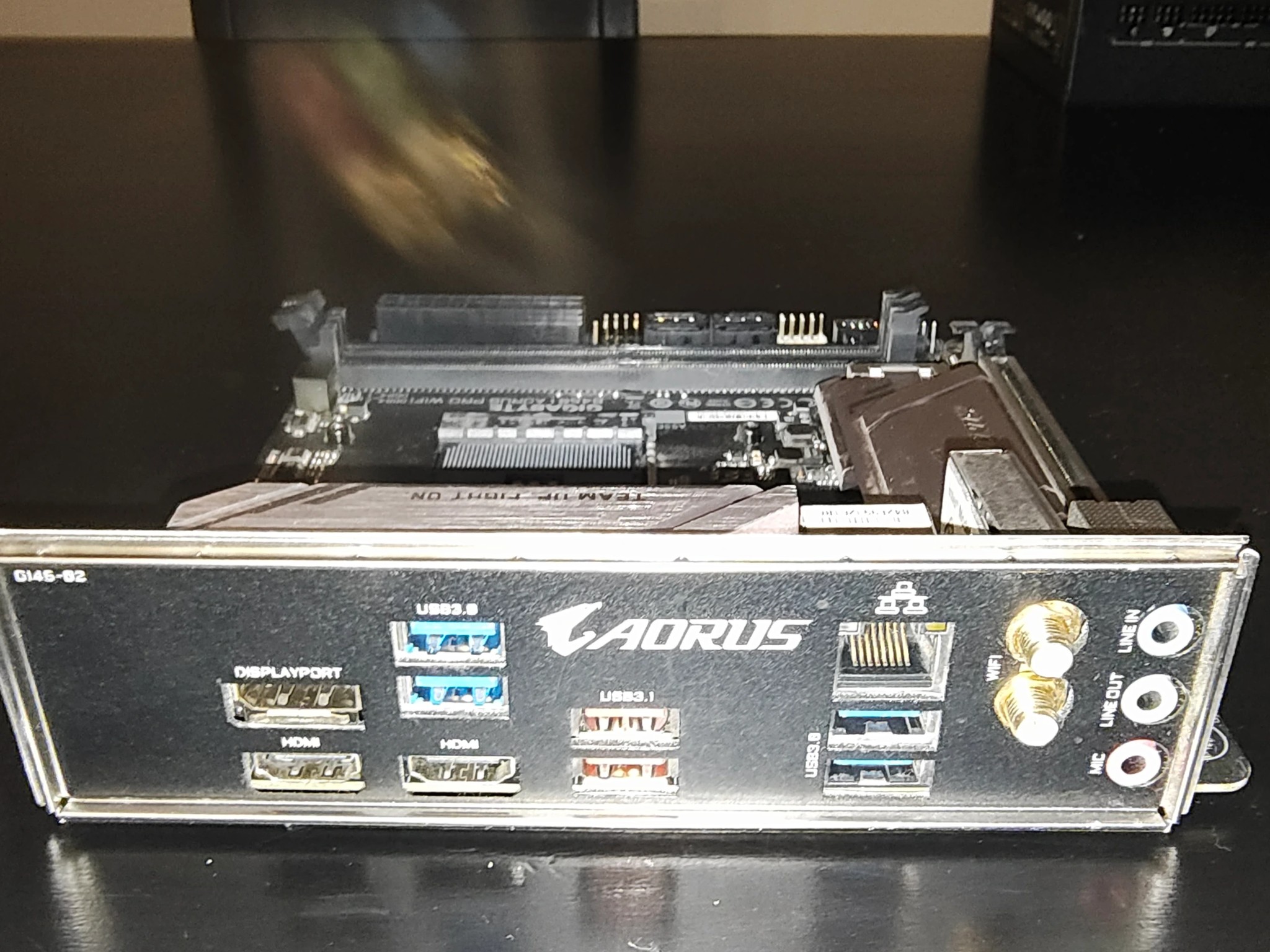 Refurbished: GIGABYTE B450 I AORUS PRO WIFI AM4 AMD B450 SATA HDMI Mini ITX AMD Motherboard