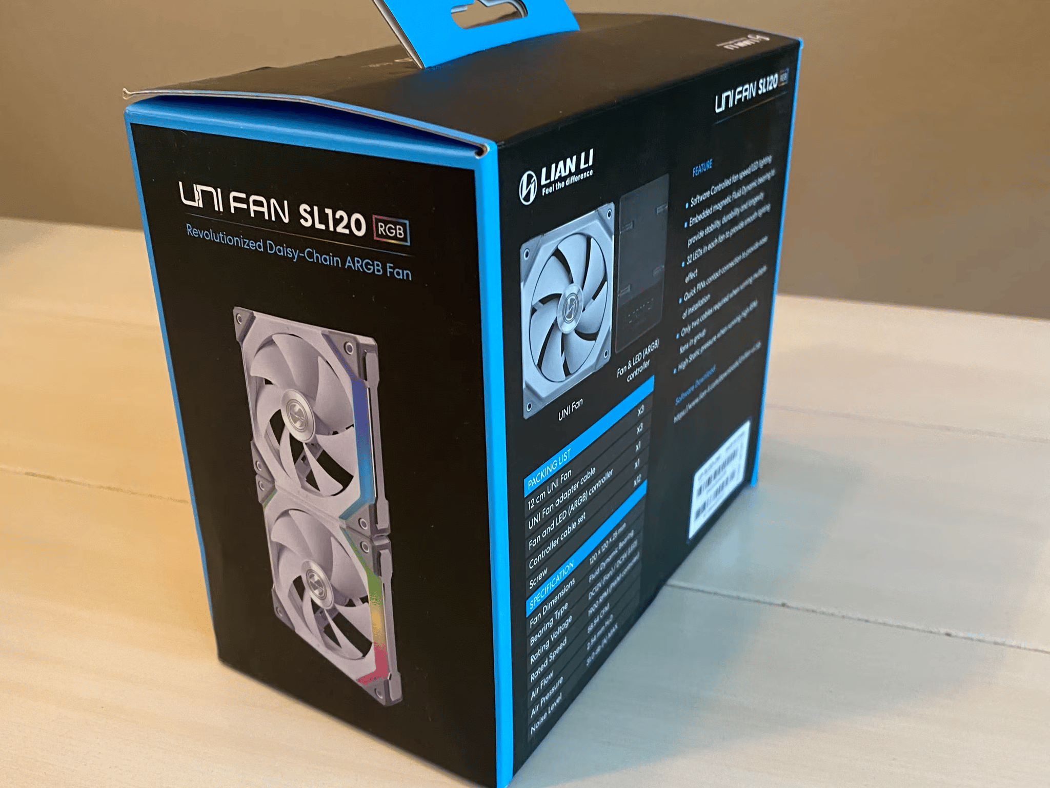 SALE: Lian Li UNI Fan SL120 3 Pack White