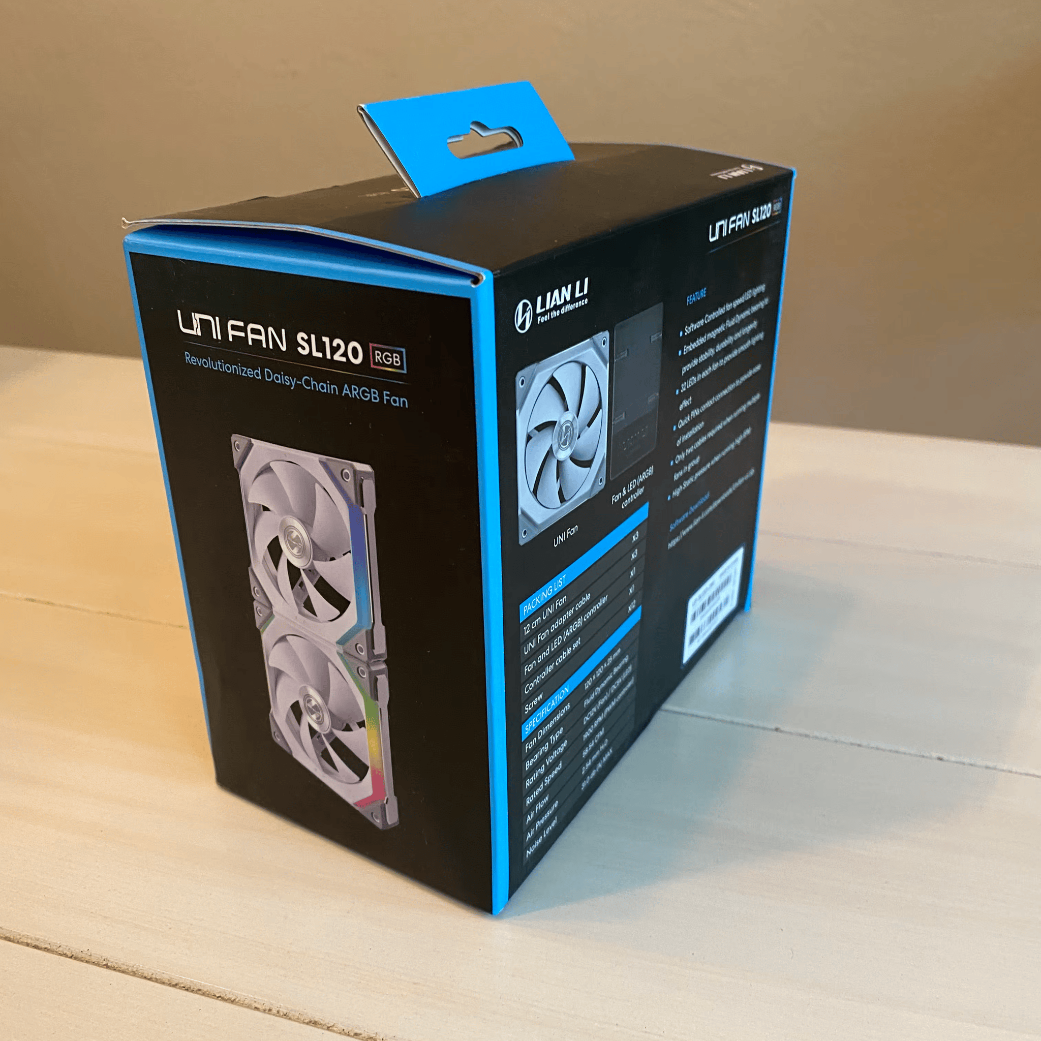 SALE: Lian Li UNI Fan SL120 3 Pack White