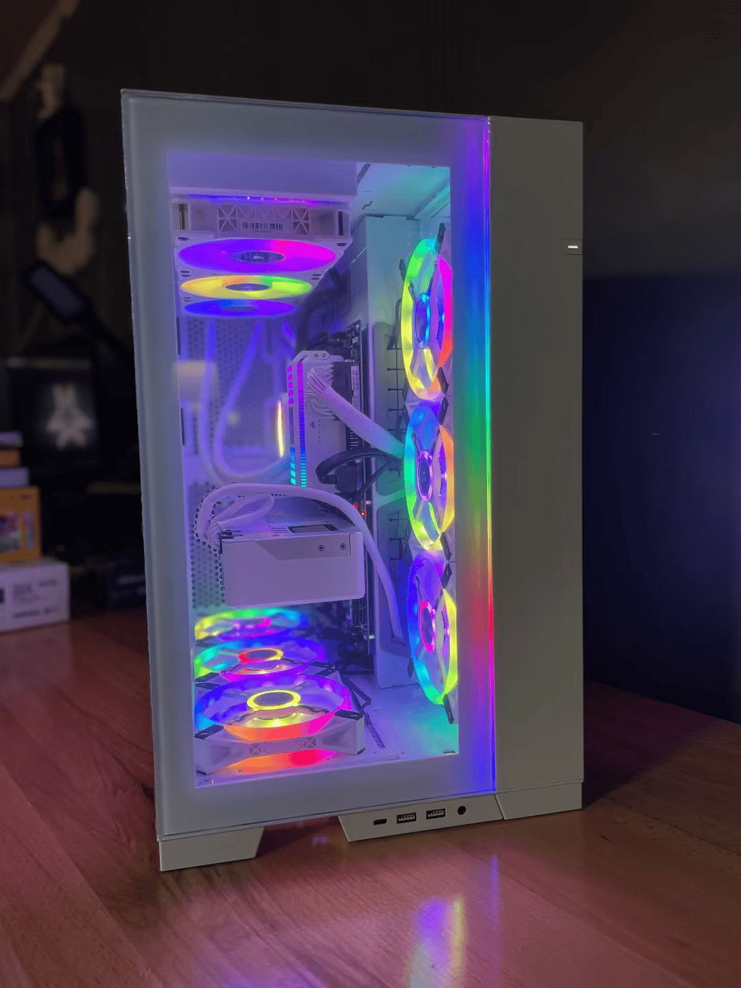 Custom High End PC - Intel 12700K, RTX 3080 Ti, 32GB RAM, 1TB Gen4 SSD, Lian Li, Corsair
