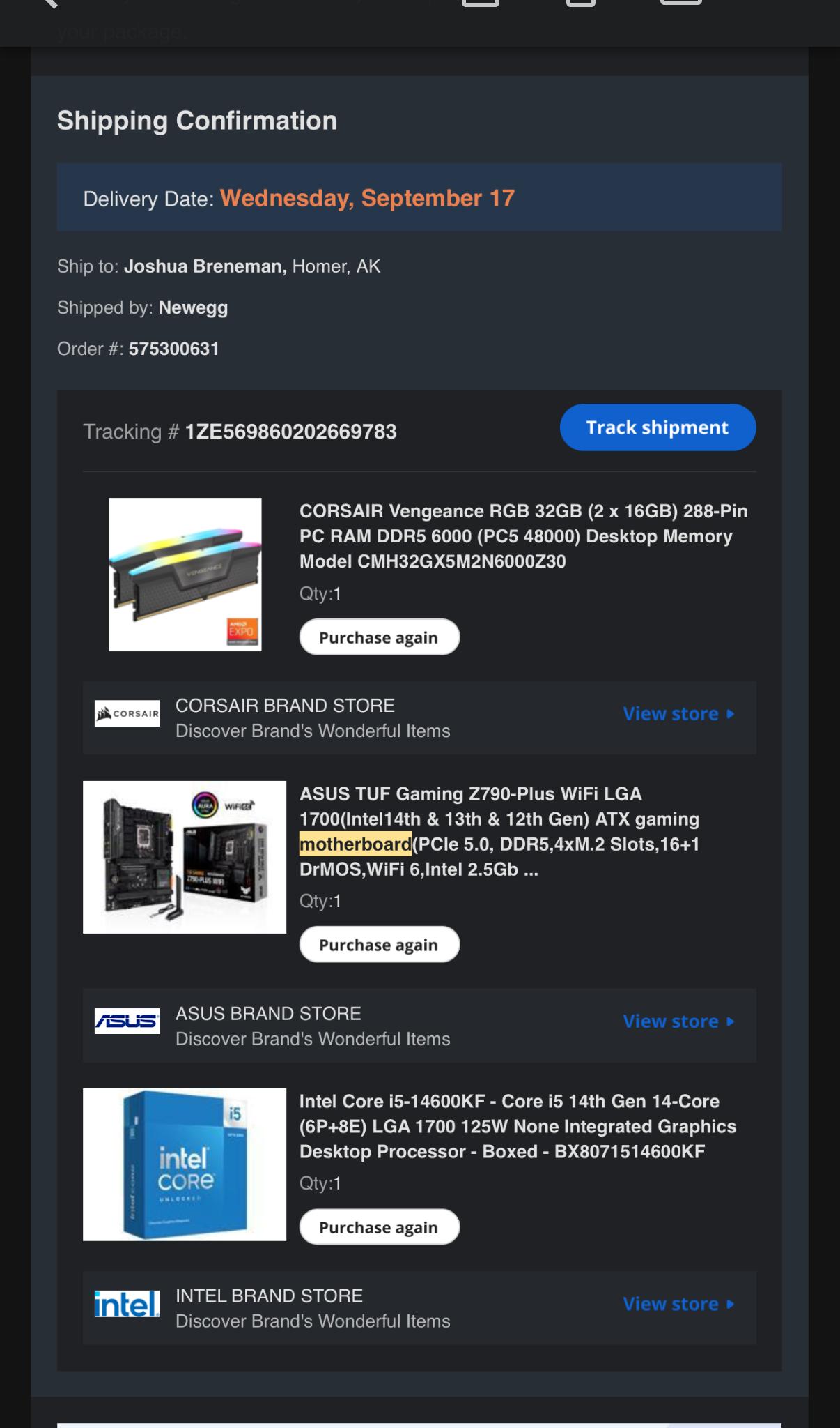 Custom Gaming PC Build