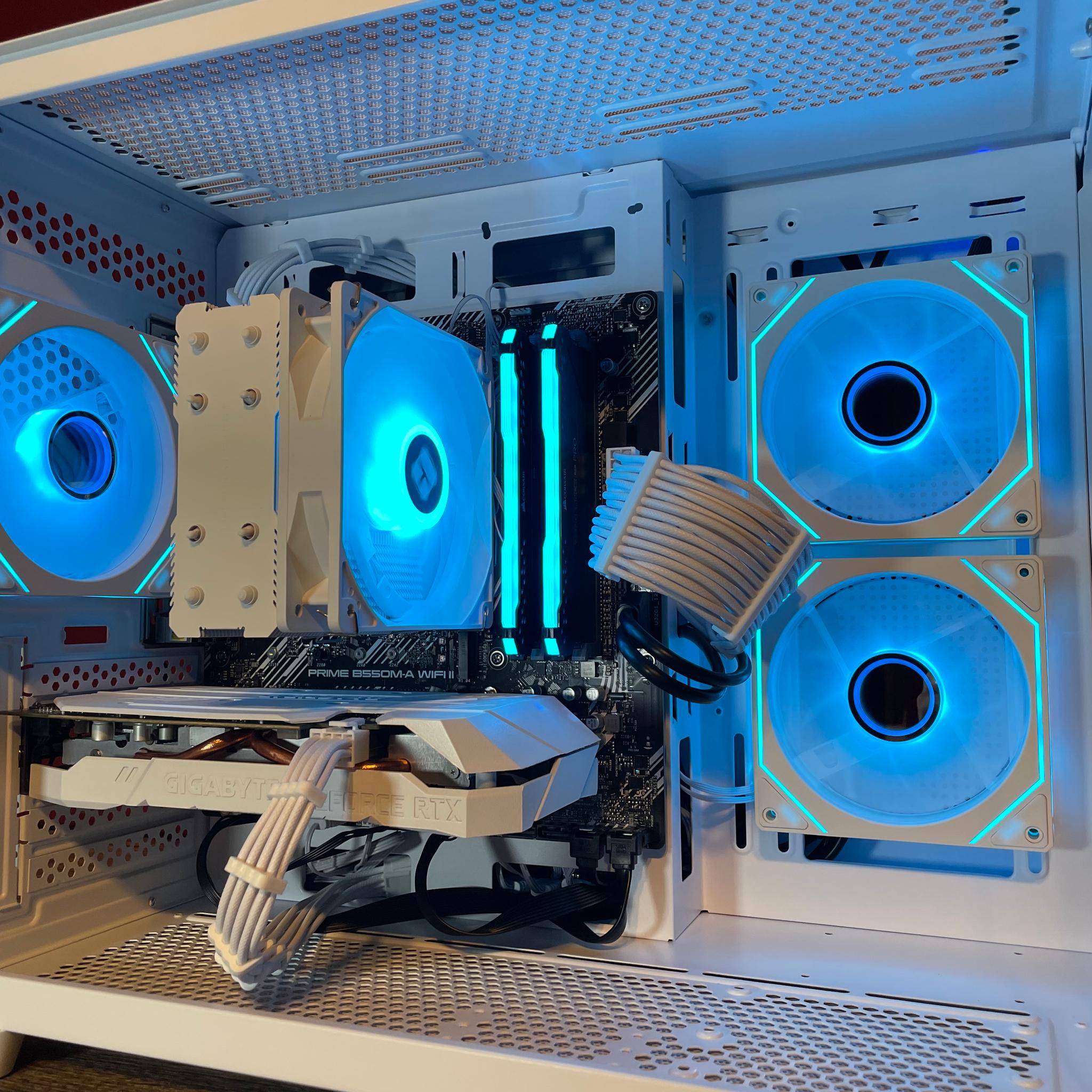 White RTX 2060 Gaming PC (Ryzen 5 3600 | 16GB RAM | 512GB SSD | Wifi + BT)