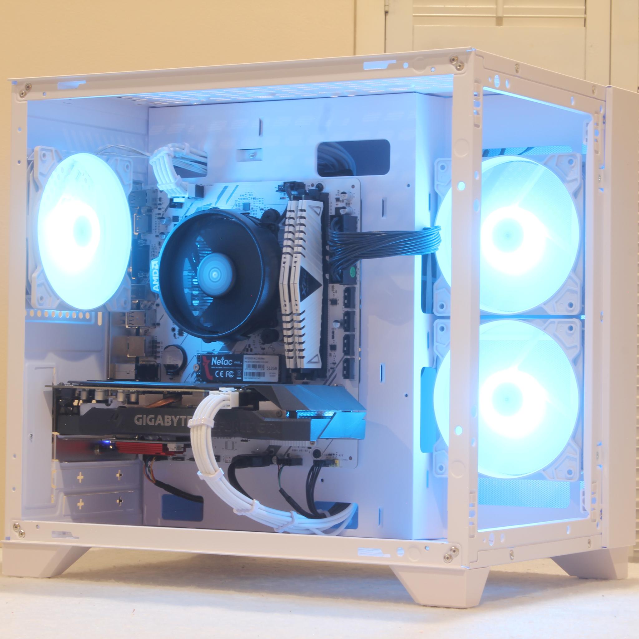 💸Value Gamer💸 Ryzen 5 5500 | GTX 1660ti 6GB | 16GB DDR4 | 512GB nVME SSD | RGB | Win11 + Wifi