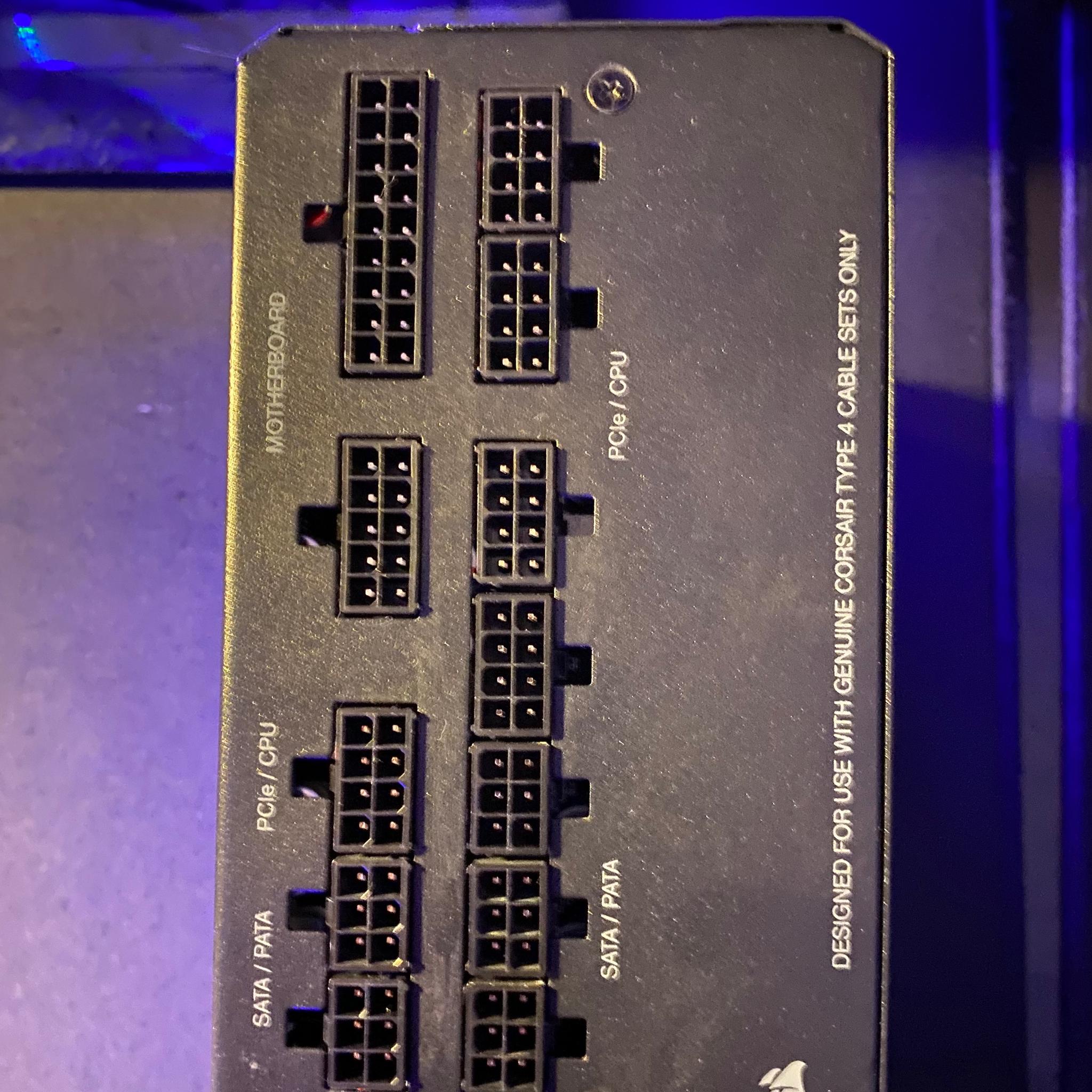Corsair RMx Series™ RM850x / 850 Watt 80 PLUS Gold Fully Modular ATX PSU