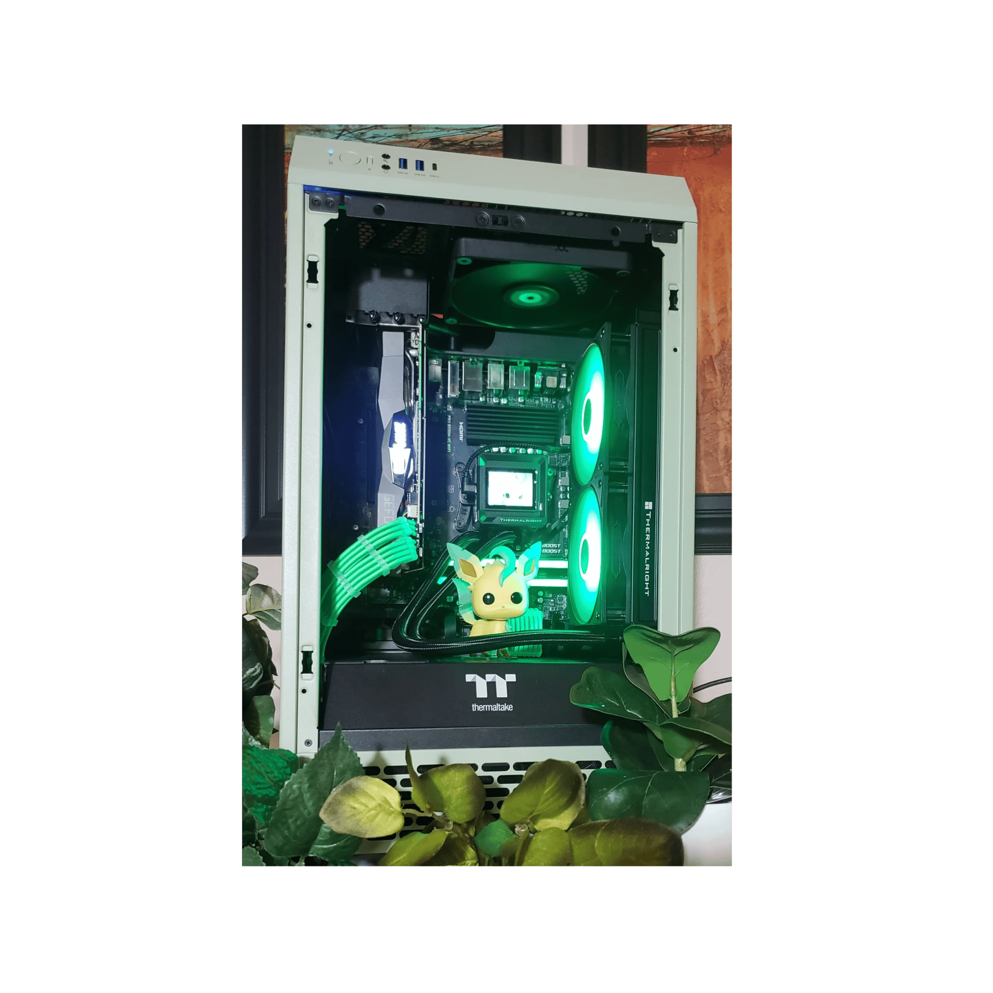 Leafeon Themed 1080/1440p Gaming PC | AMD Ryzen 5 3600 | RTX 2070 Super | 16GB RAM | 1TB NVMe SSD