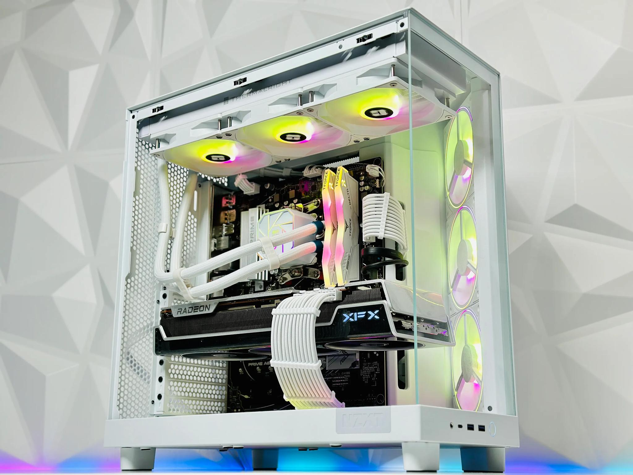 🛸👽🧊🥶Glacius|| Extreme Gaming PC🧊AMD RX 7900 XT 20GB🧊Ryzen 7 7700X🧊32GB DDR5🧊1TB NVME SSD