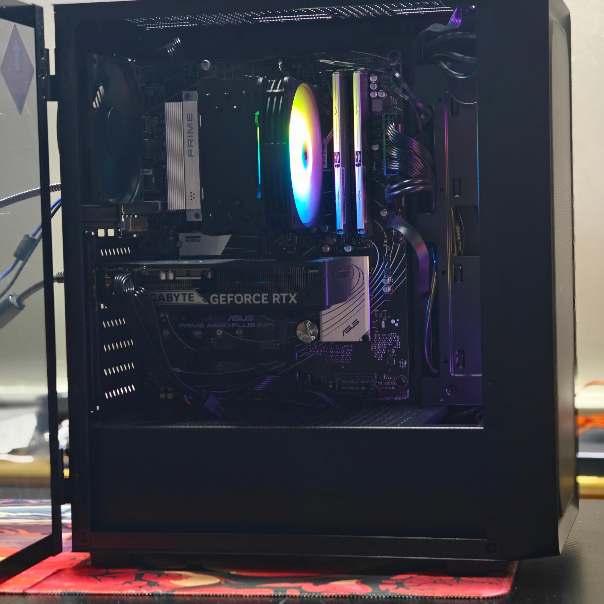 BNAB 1080P/1440P GAMING PC|AMD RYZEN 5 8400F|32GB DDR5 6000|NVIDIA RTX 5060|1TB SSD|WINDOWS 11 PRO