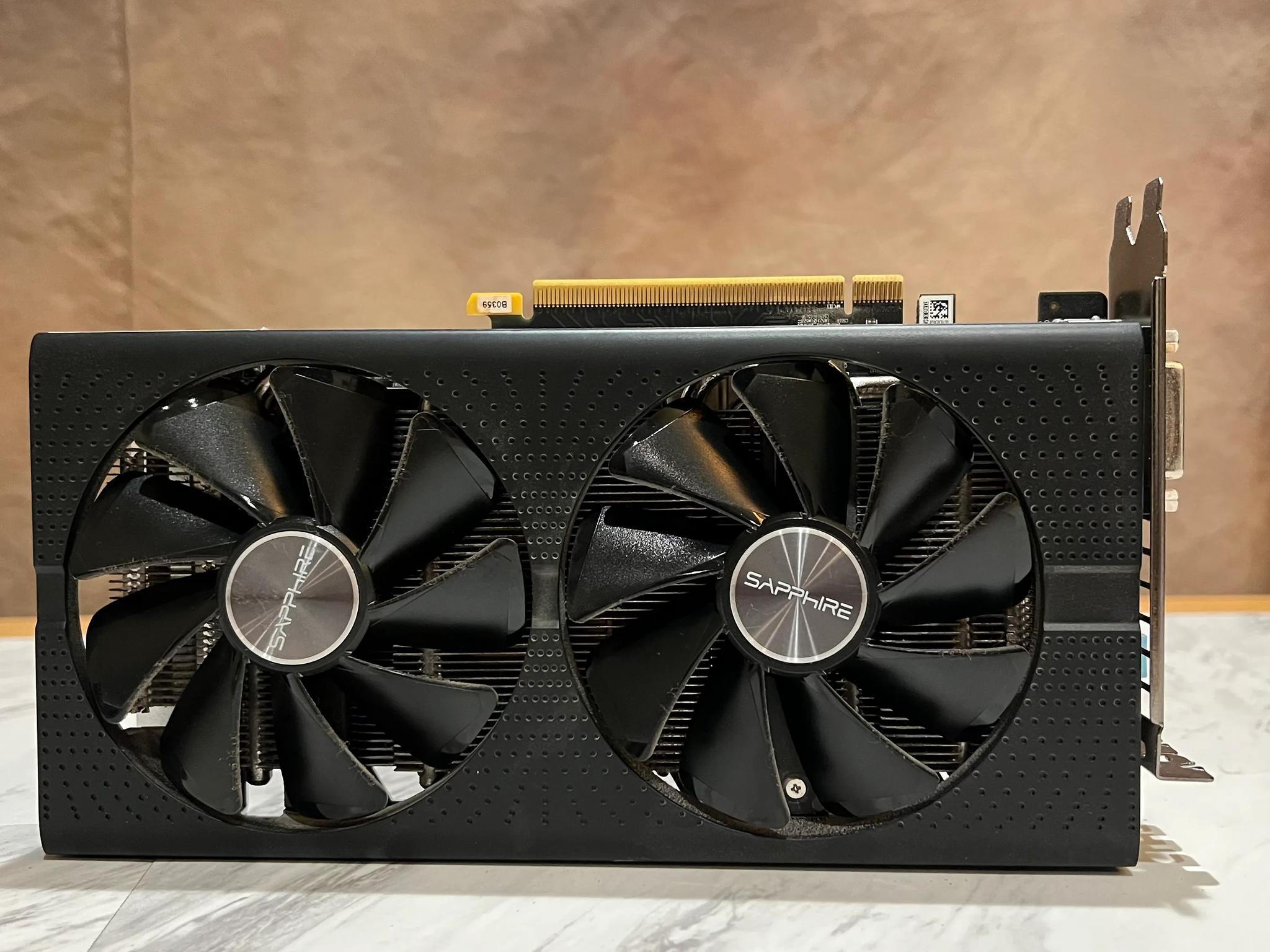 Like new RX 580 8GB Sapphire Radeon Pulse graphic card