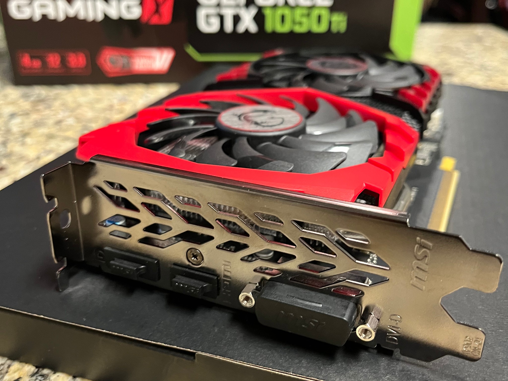 MSI GTX 1050 TI Gaming X
