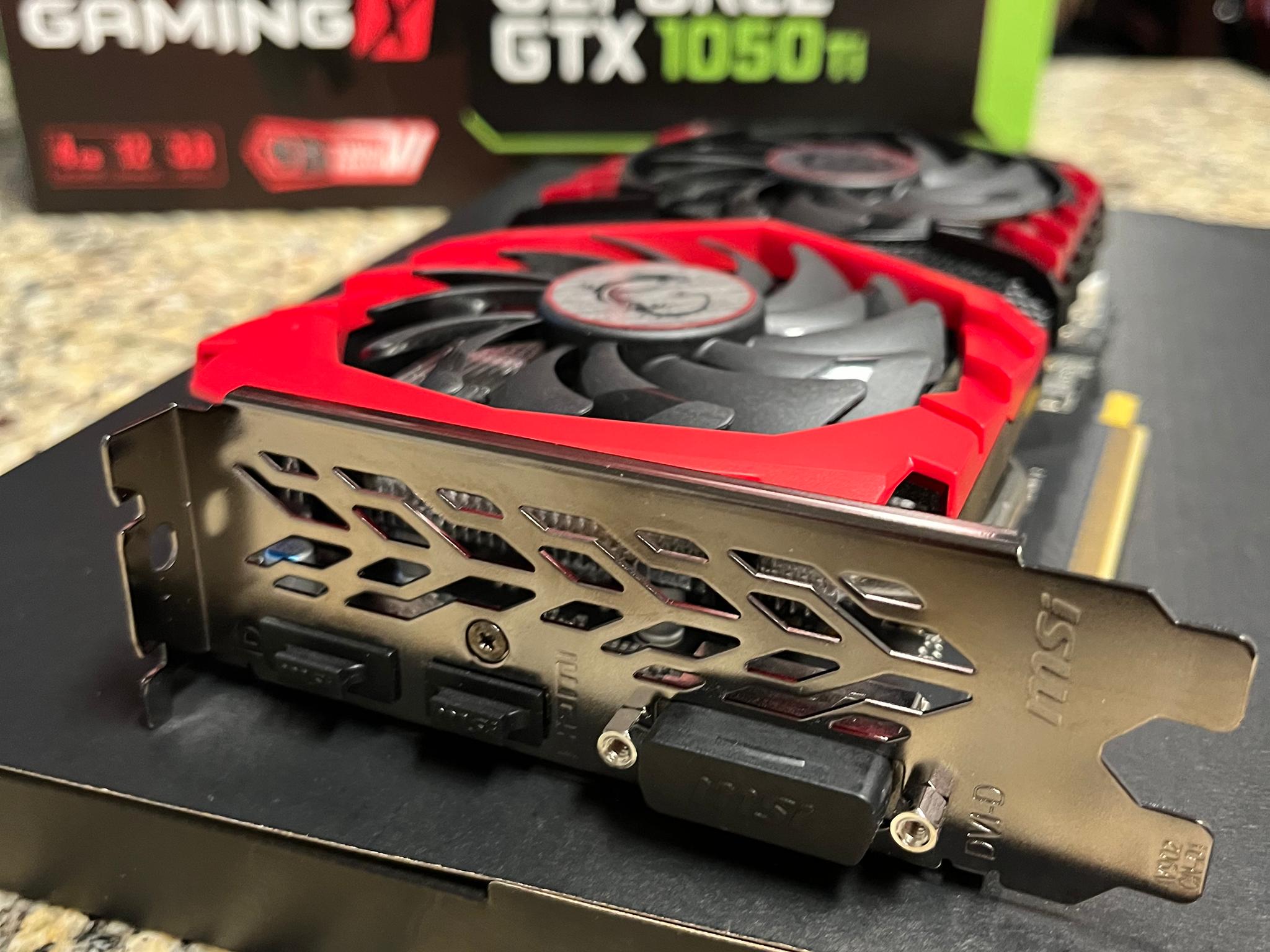 MSI GTX 1050 TI Gaming X