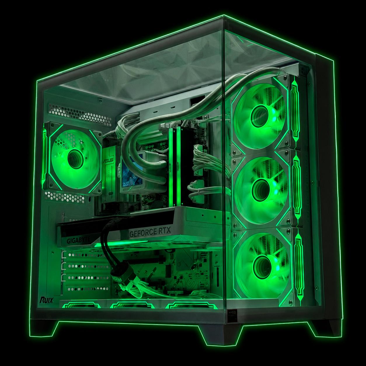 1440P/4K Creator Pc / RTX 5070 Ti / Ryzen 7 9800X3D / 32GB DDR5 / 1TB WD Nvme SSD / 850w ROG Strix