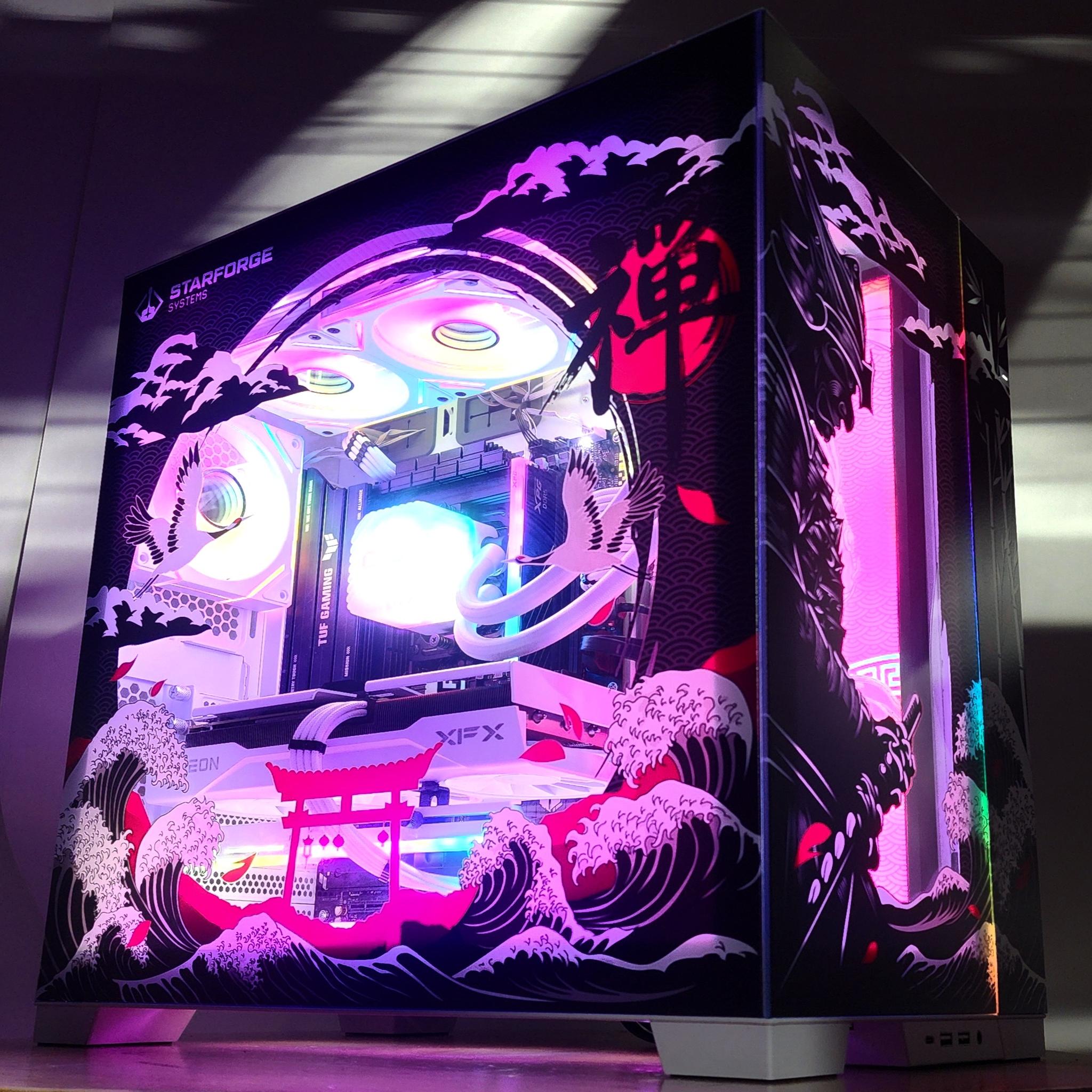 Gaming PC Ultra 7 265KF 16GB RAM 1TB SSD RX 9060 XT 16GB Windows 11 Computer