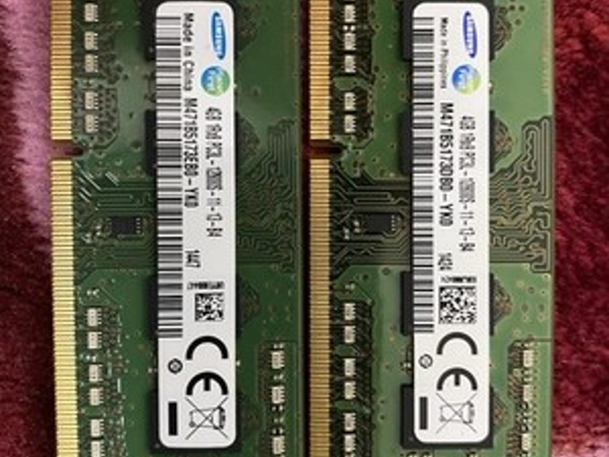 Samsung 8GB (2x4GB) DDR3 PC3-12800S SO-DIMM 204-Pin Laptop RAM