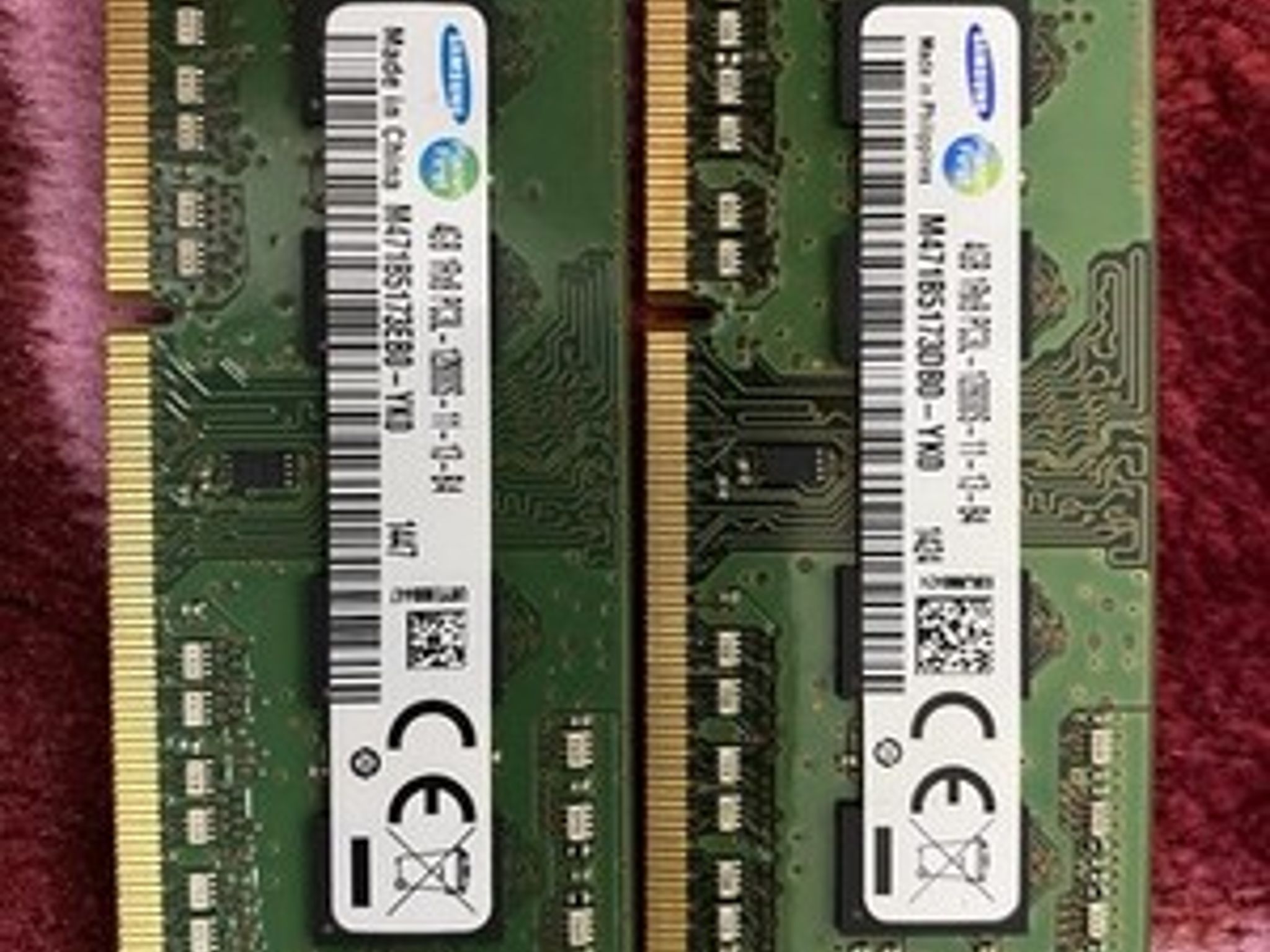 Samsung 8GB (2x4GB) DDR3 PC3-12800S SO-DIMM 204-Pin Laptop RAM