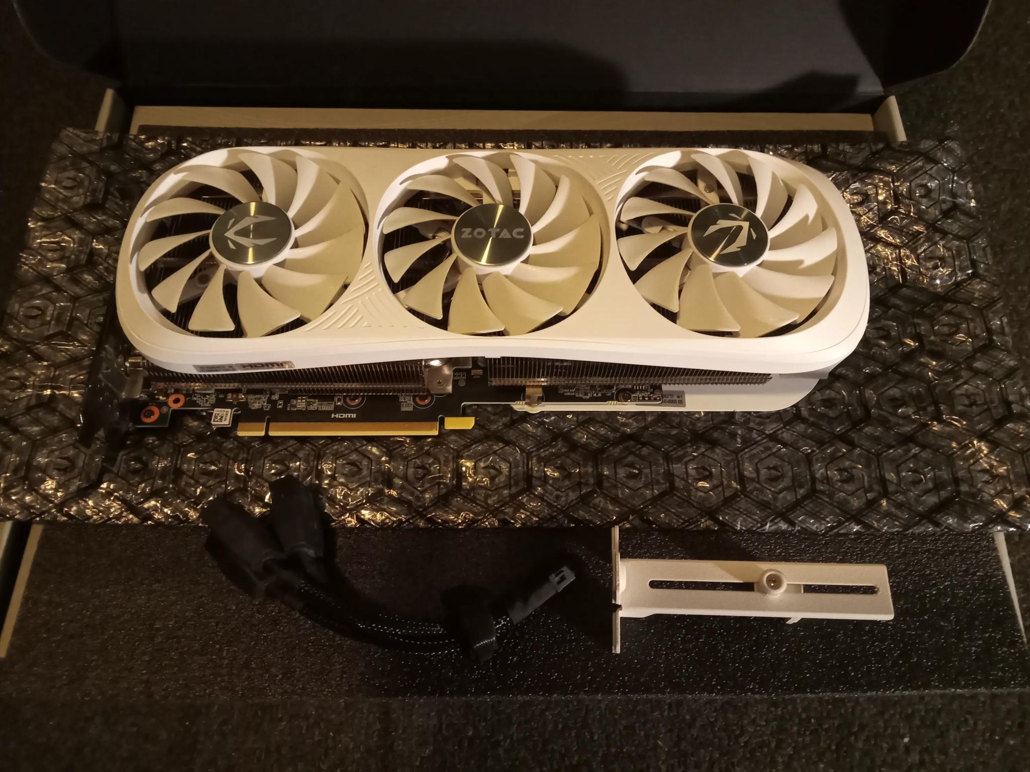 Zotac 4070 Ti Super Trinity OC White Edition- Gently Used