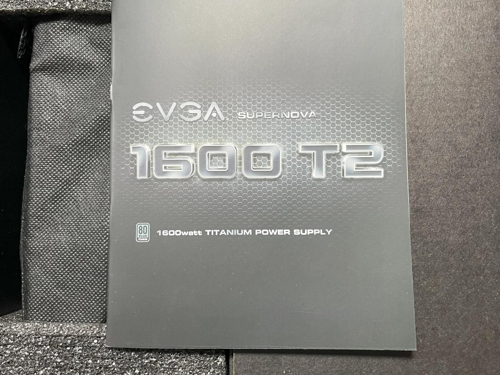 EVGA SuperNOVA 1600 T2, 80+ TITANIUM 1600W