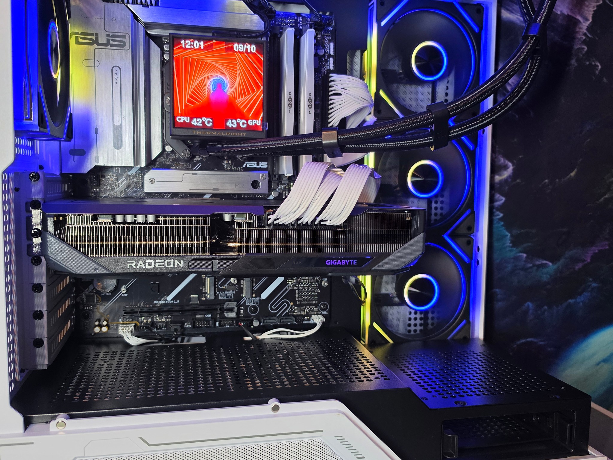 Gigabyte RX 9070 XT 16gb + Ryzen 9800x3d PC Build #100