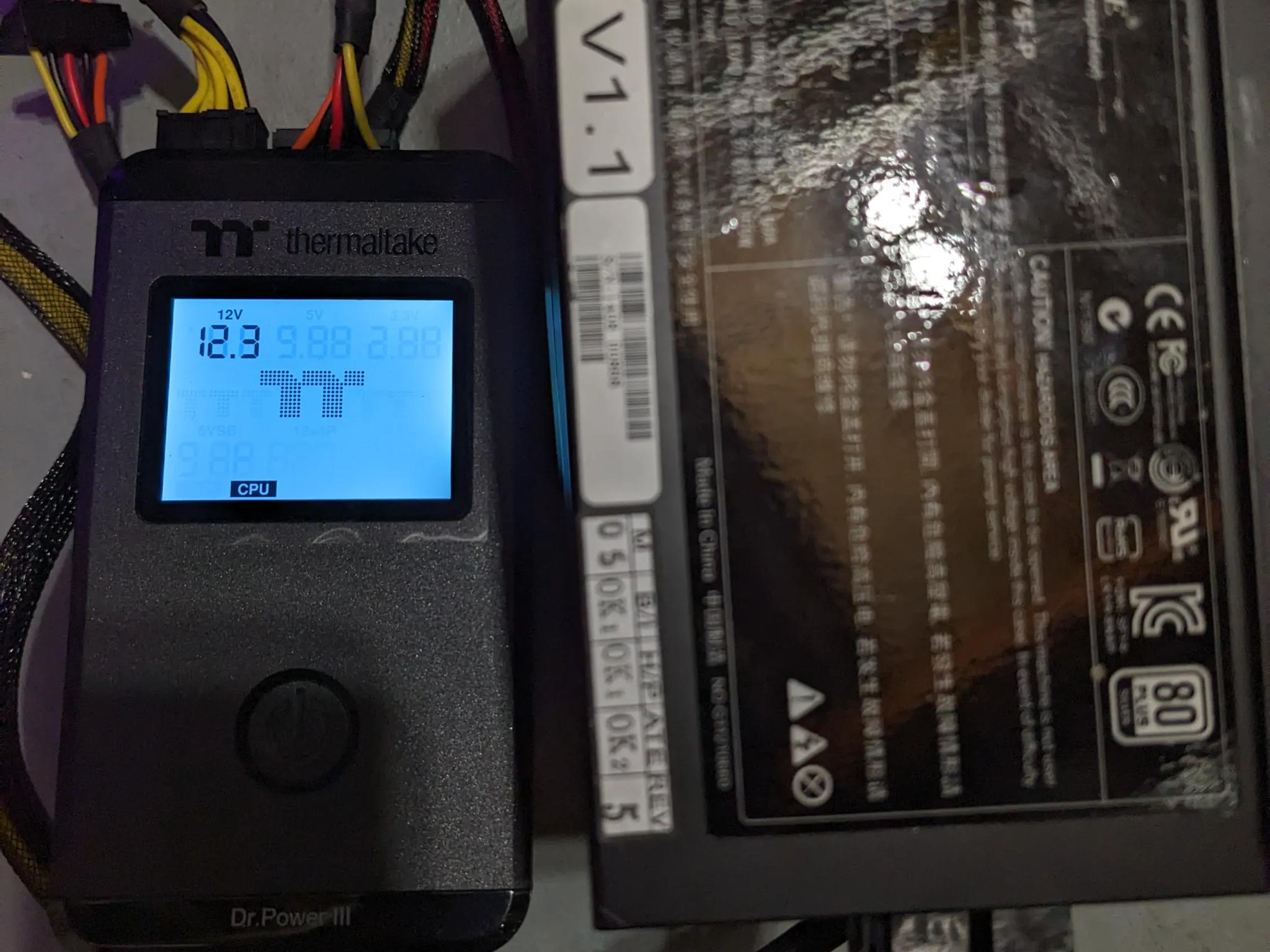SilverStone SST-ST75F-P 750W Modular Power Supply w/ MB and SATA cables. Tested Working!