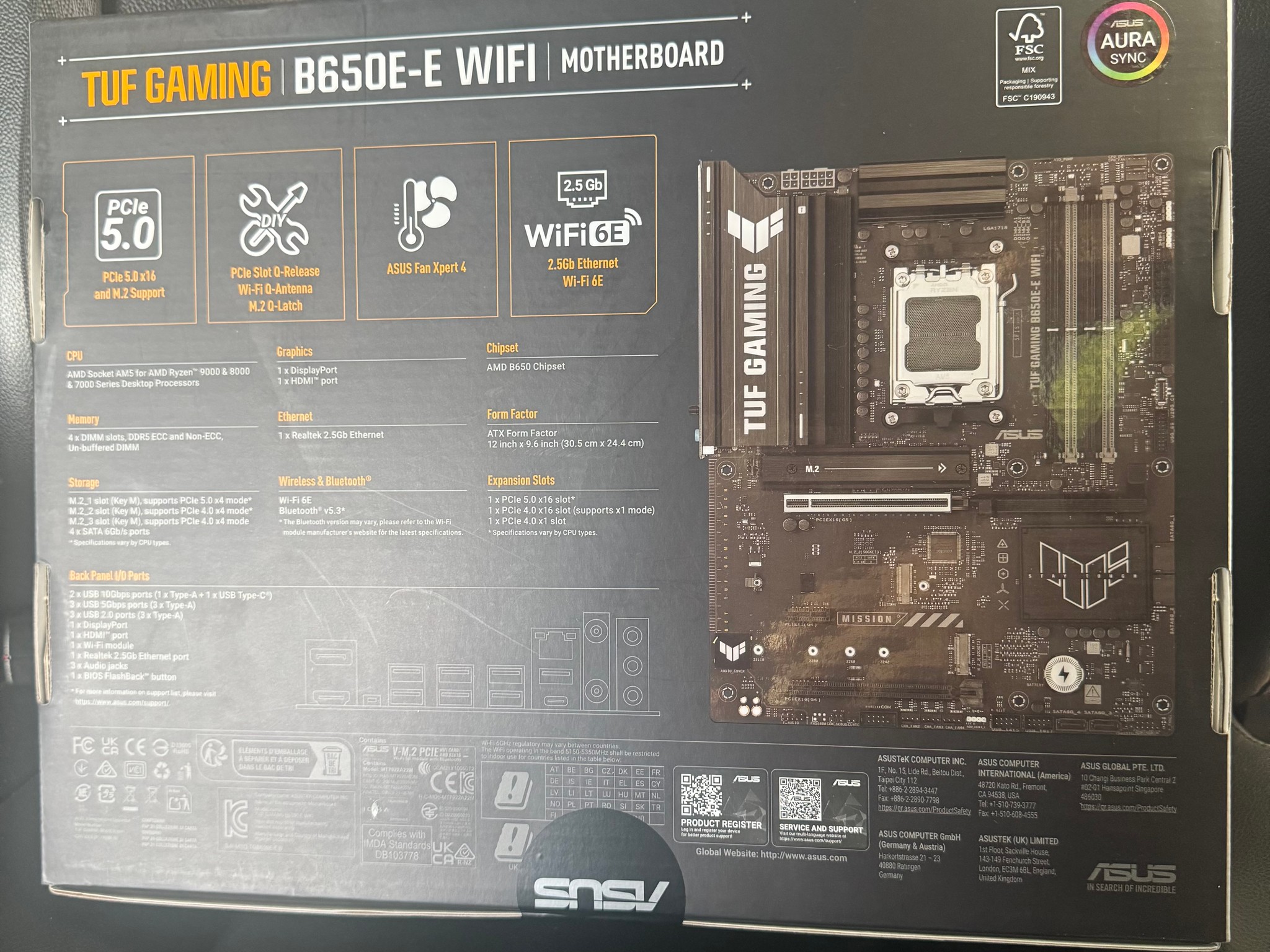 Tug b650E-E wifi